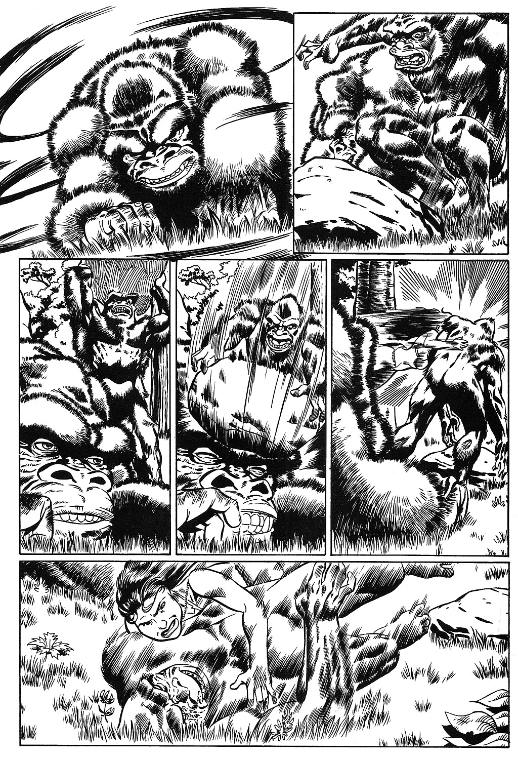 Read online Cavewoman: Missing Link comic -  Issue #4 - 17