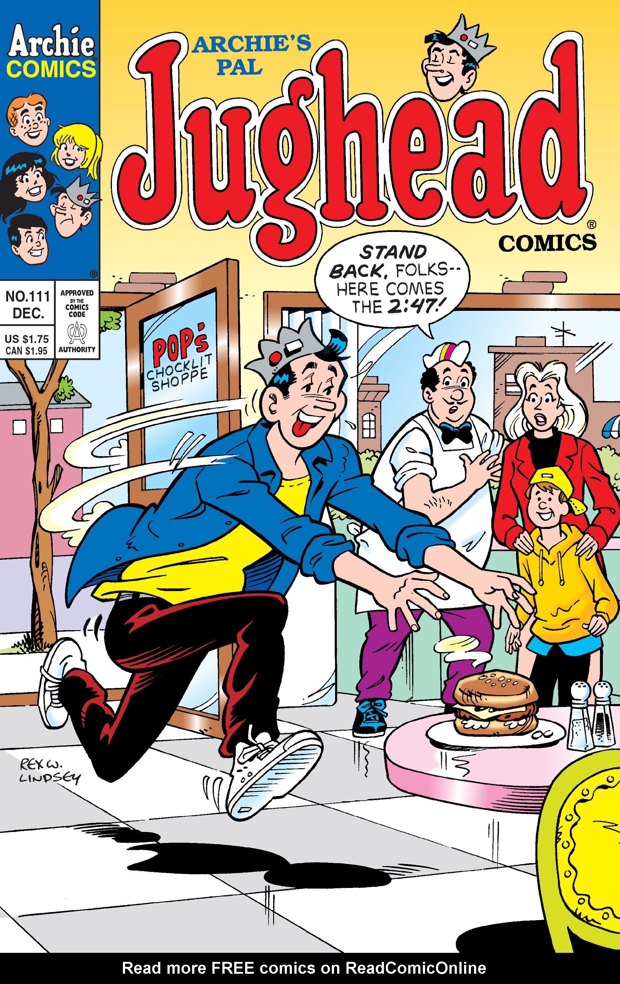 Read online Archie's Pal Jughead comic -  Issue #111 - 1