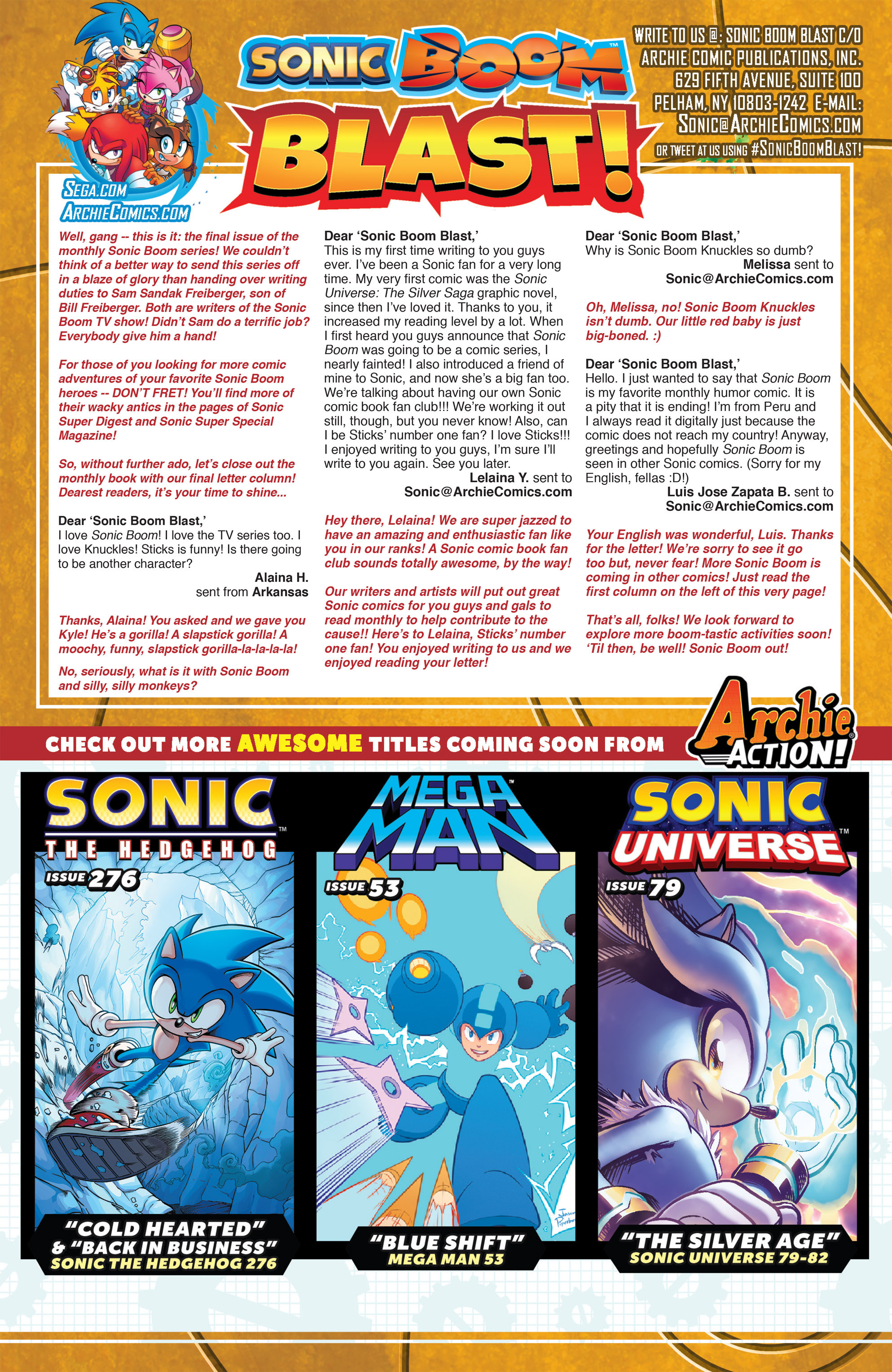 Read online Sonic Boom comic -  Issue #11 - 24