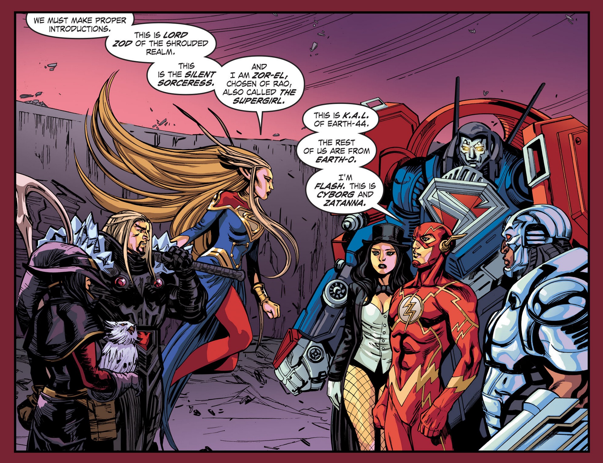 Read online Infinite Crisis: Fight for the Multiverse [I] comic -  Issue #16 - 16