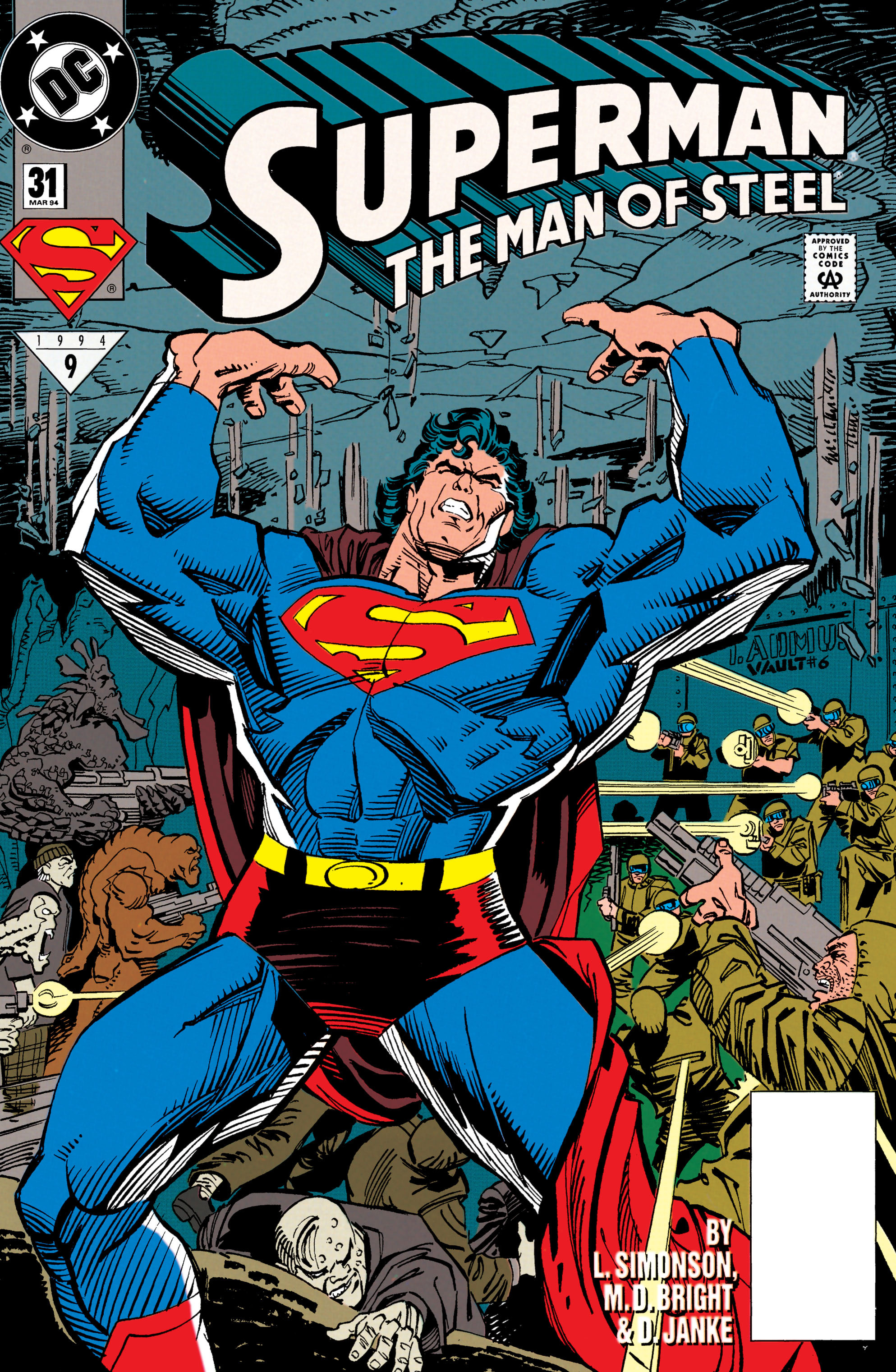 Read online Superman: The Man of Steel (1991) comic -  Issue #31 - 1