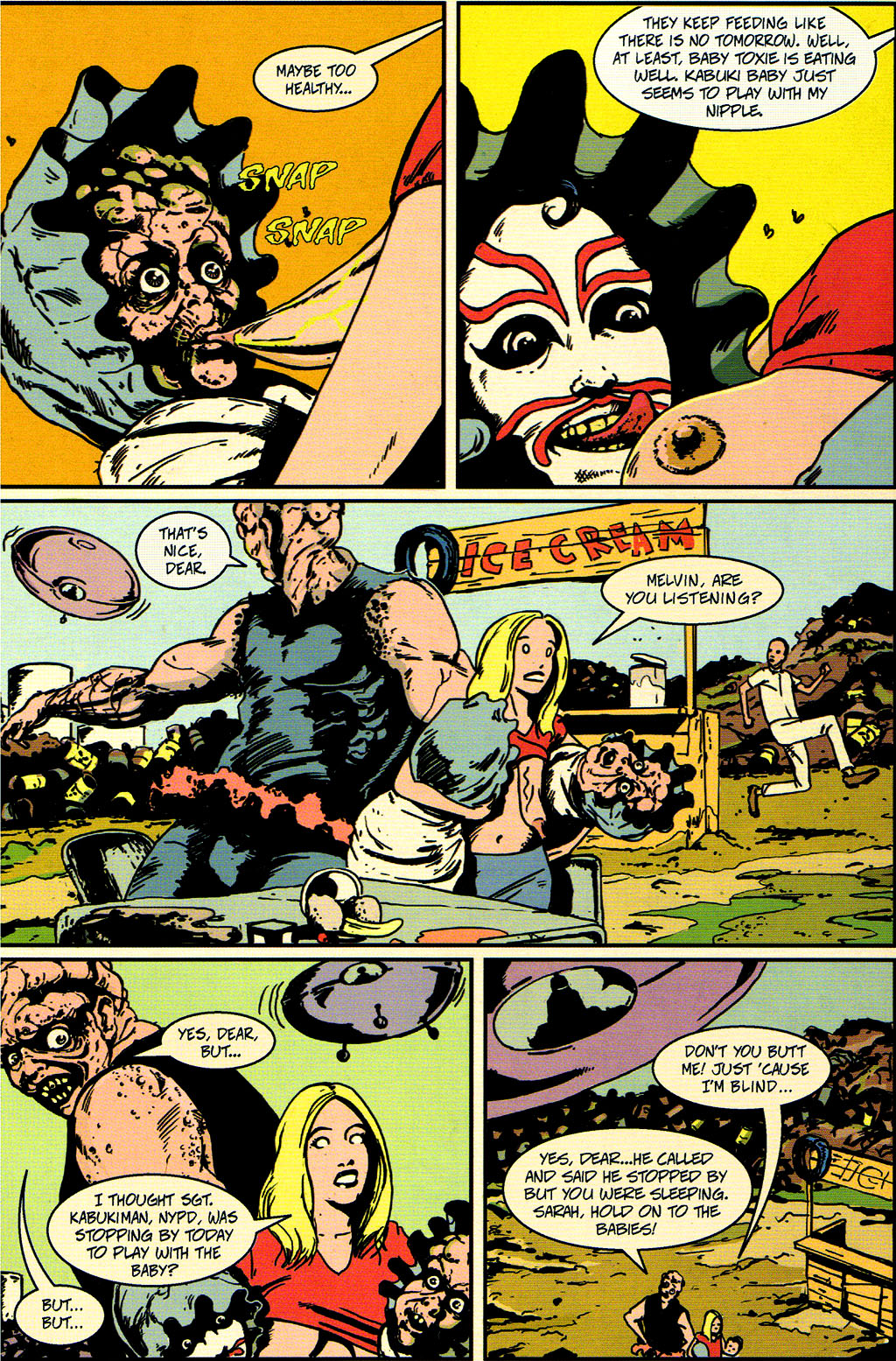 Read online Lloyd Kaufman Presents: The Toxic Avenger and Other Tromatic Tales comic -  Issue # TPB (Part 1) - 86