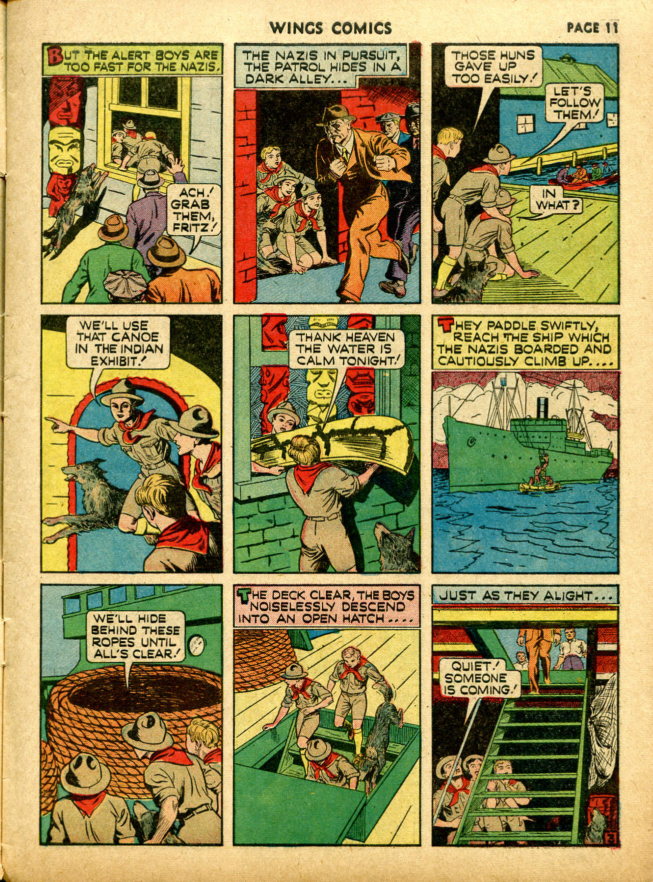 Read online Wings Comics comic -  Issue #12 - 13