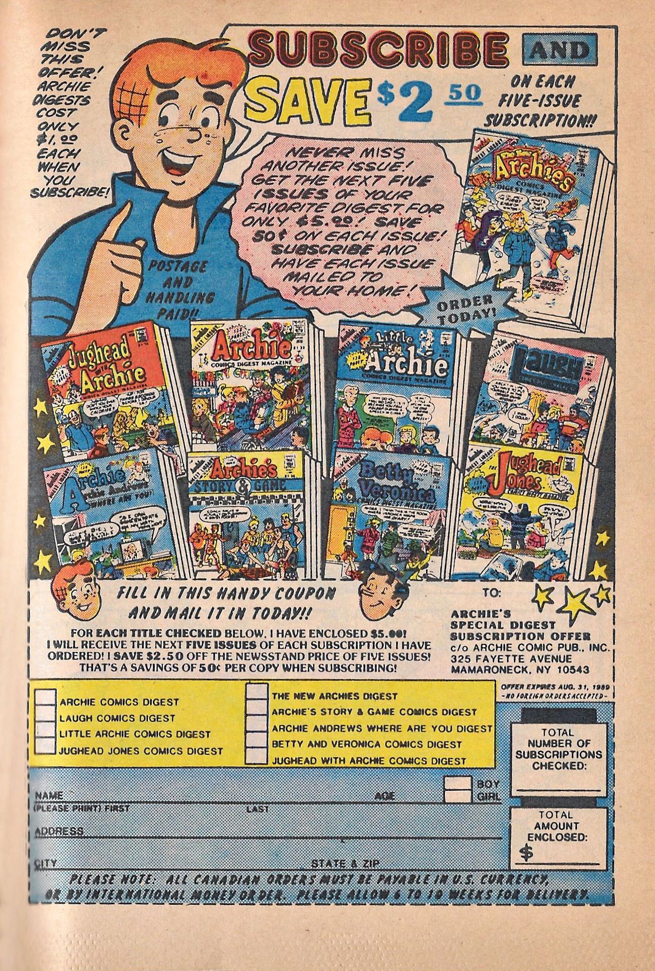 Read online Little Archie Comics Digest Magazine comic -  Issue #36 - 35