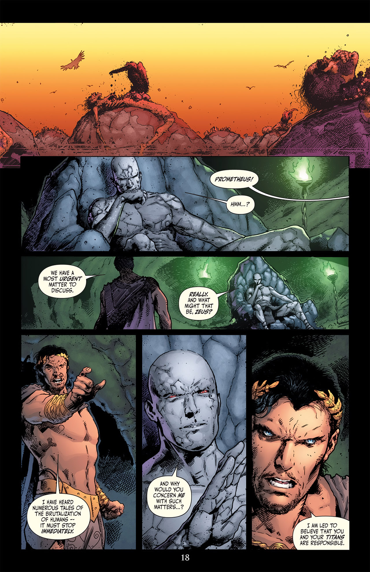 Read online Immortals: Gods and Heroes comic -  Issue # TPB - 21