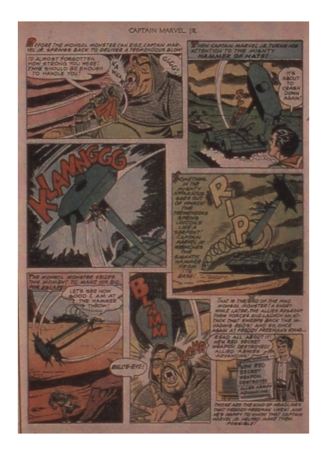 Read online Captain Marvel, Jr. comic -  Issue #118 - 9