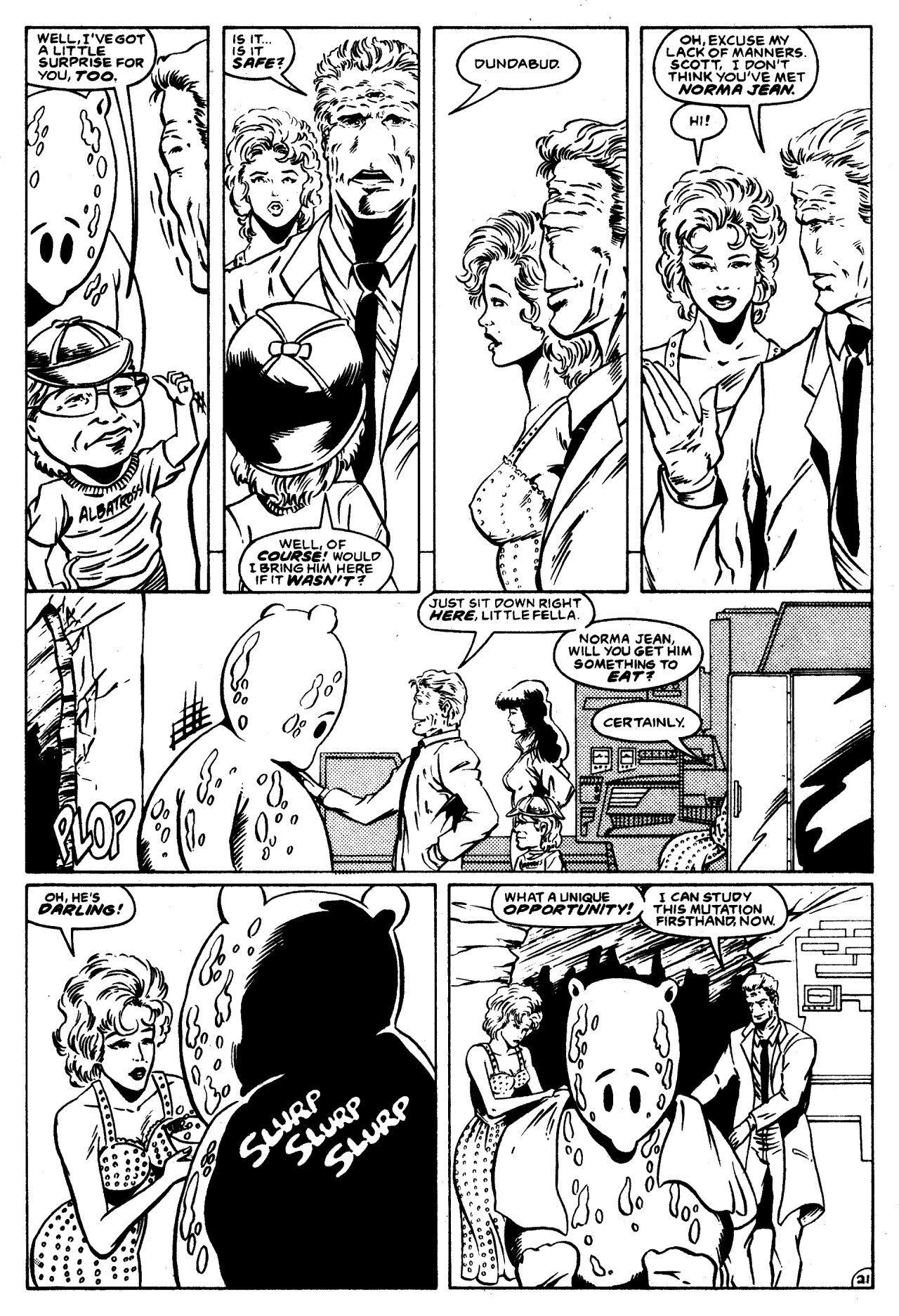 Read online Solo Ex-Mutants comic -  Issue #1 - 26