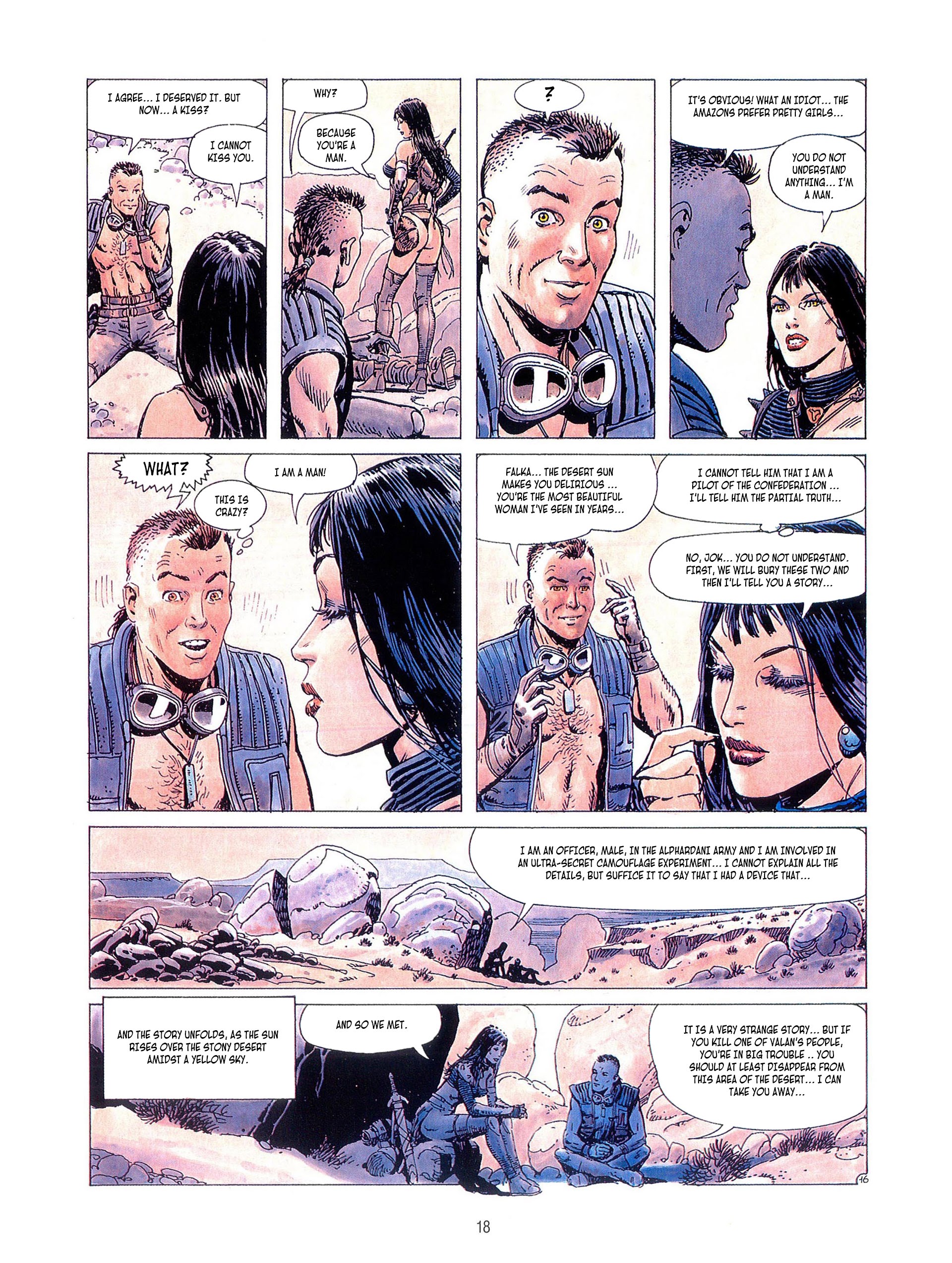 Read online Falka comic -  Issue #2 - 18