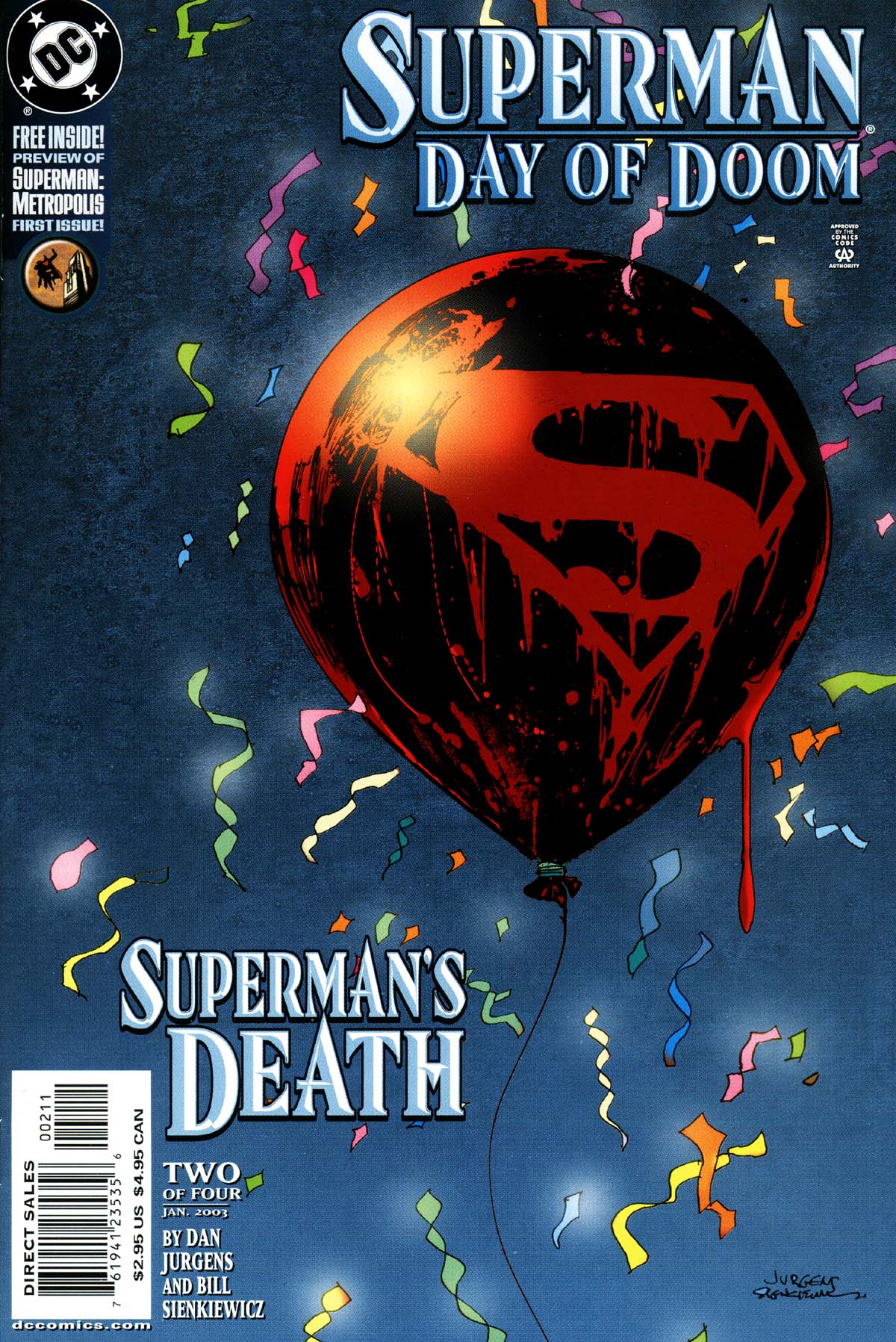 Read online Superman: Day of Doom comic -  Issue #2 - 1