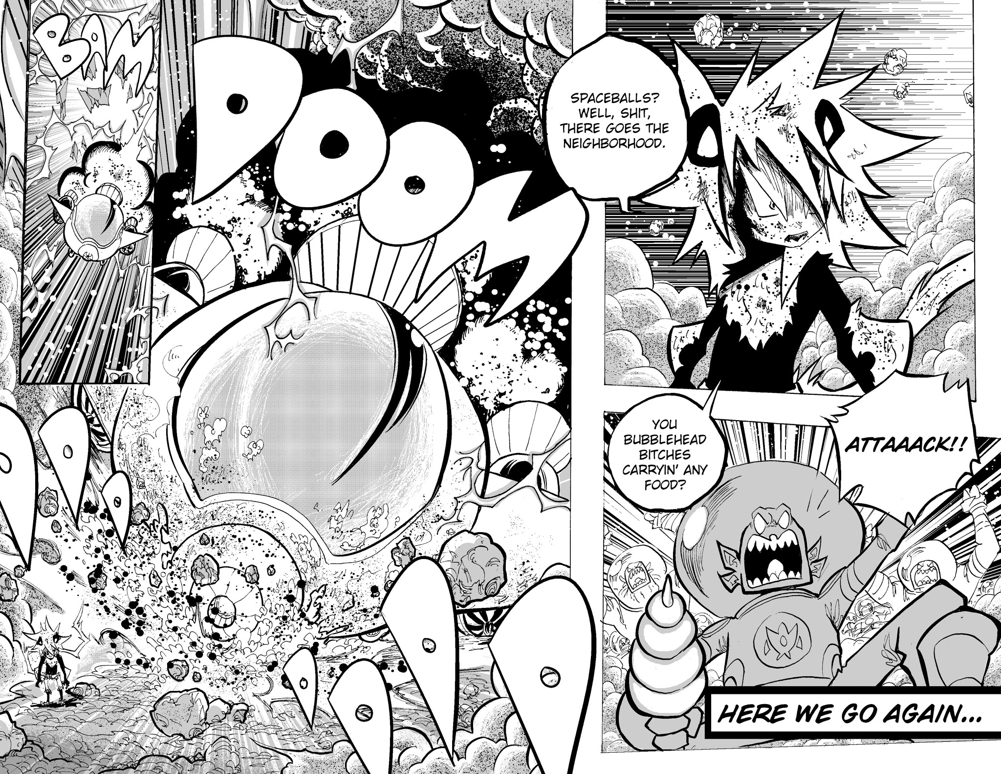 Read online Honey Badger vs. The World comic -  Issue # Full - 25