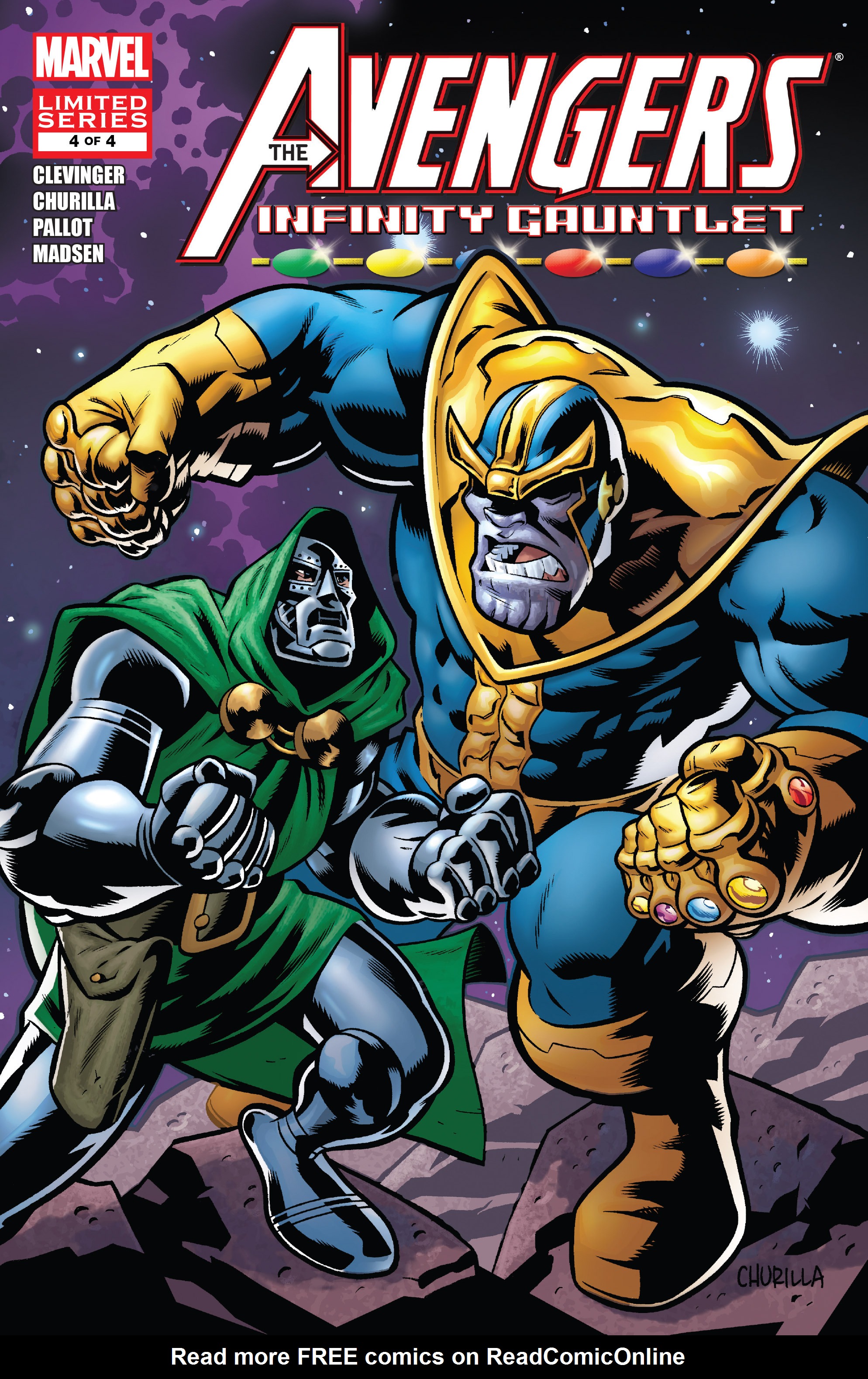 Read online Avengers & the Infinity Gauntlet comic -  Issue #4 - 1