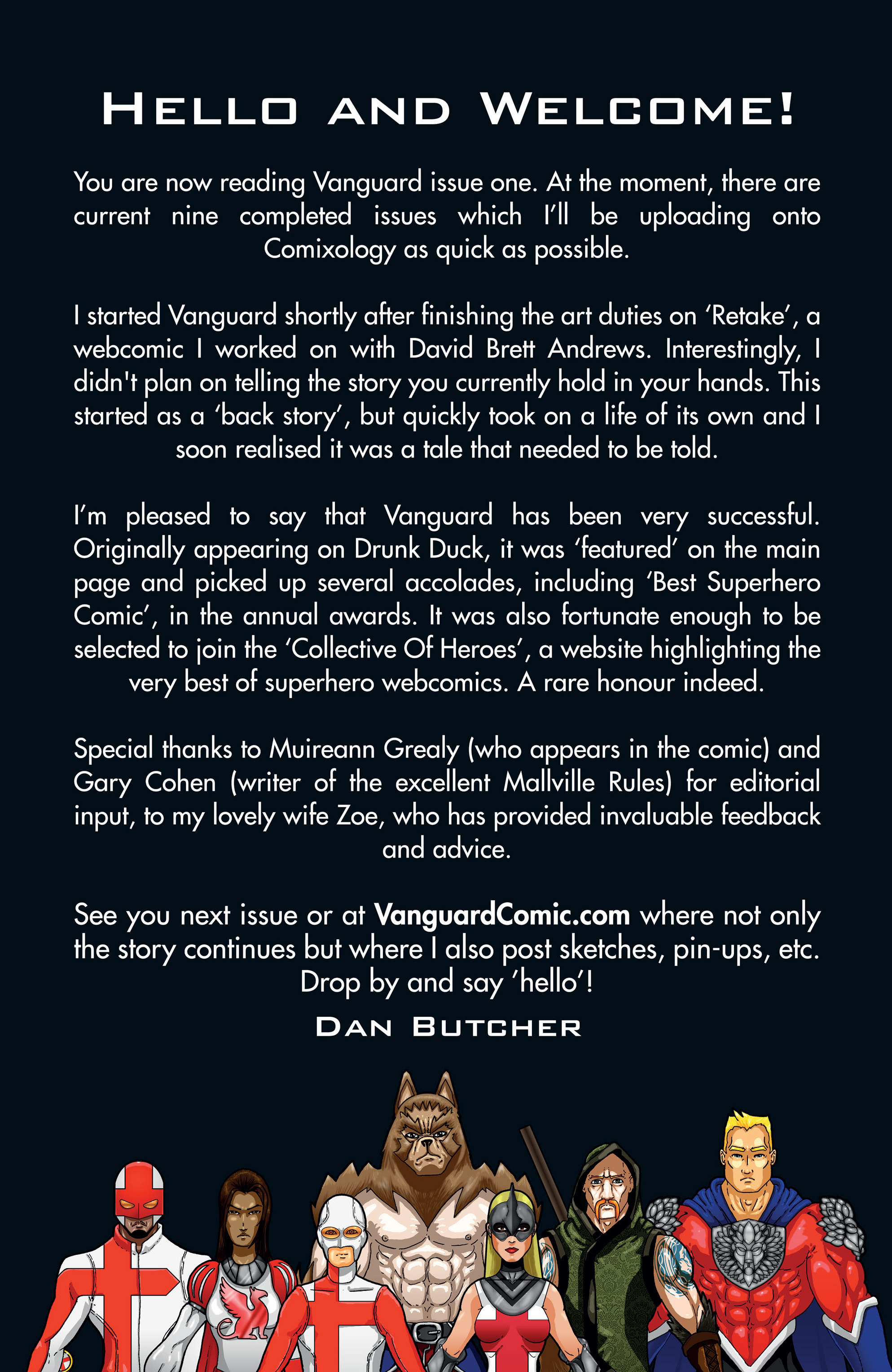 Read online Vanguard (2015) comic -  Issue #1 - 2