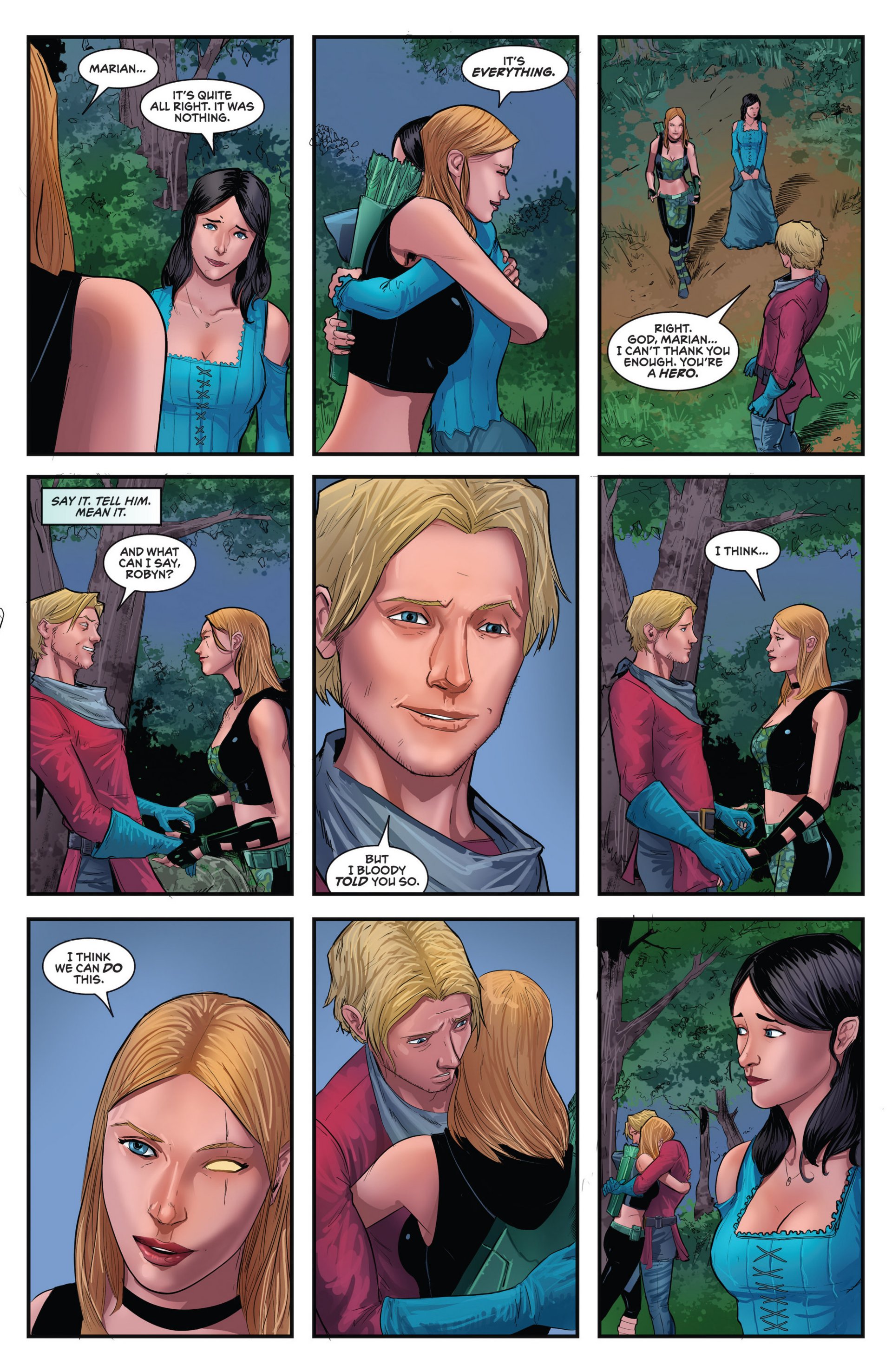 Read online Grimm Fairy Tales presents Robyn Hood: Legend comic -  Issue #4 - 6