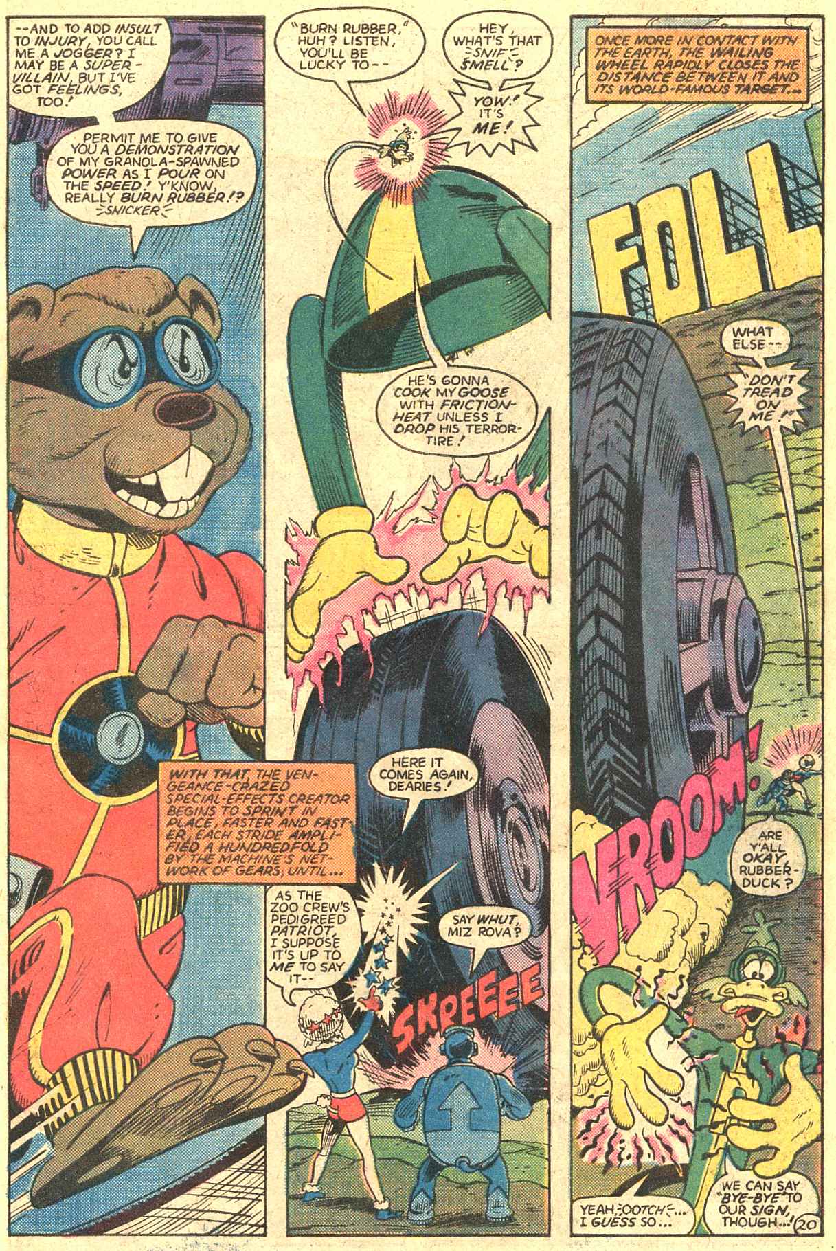 Read online Captain Carrot and His Amazing Zoo Crew! comic -  Issue #16 - 21