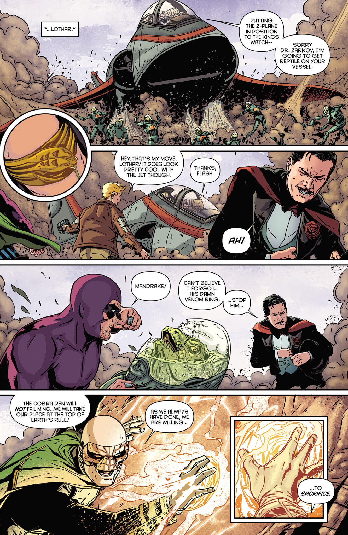 Read online Kings Watch comic -  Issue #5 - 15