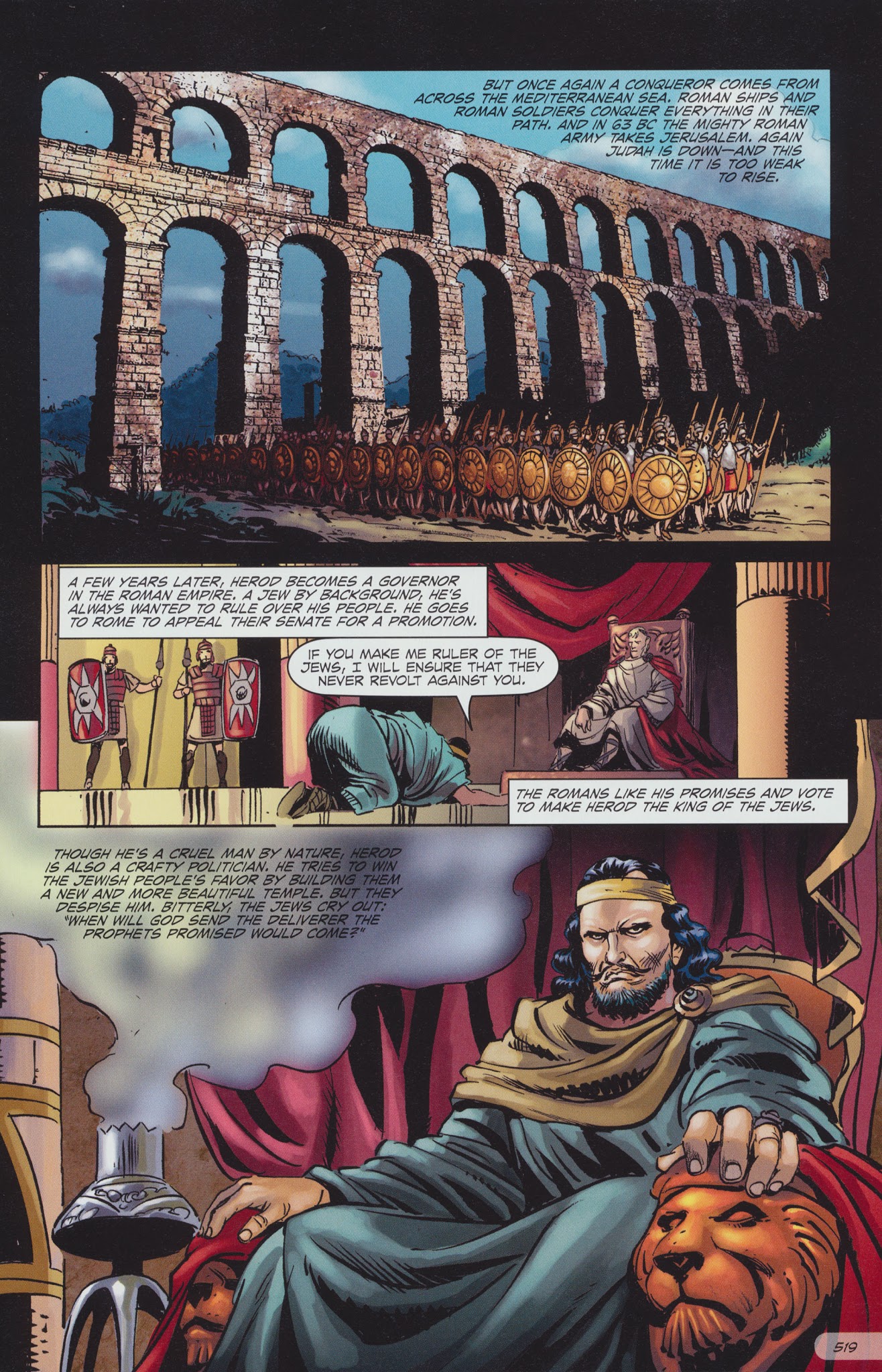 Read online The Action Bible comic -  Issue # TPB 2 - 142