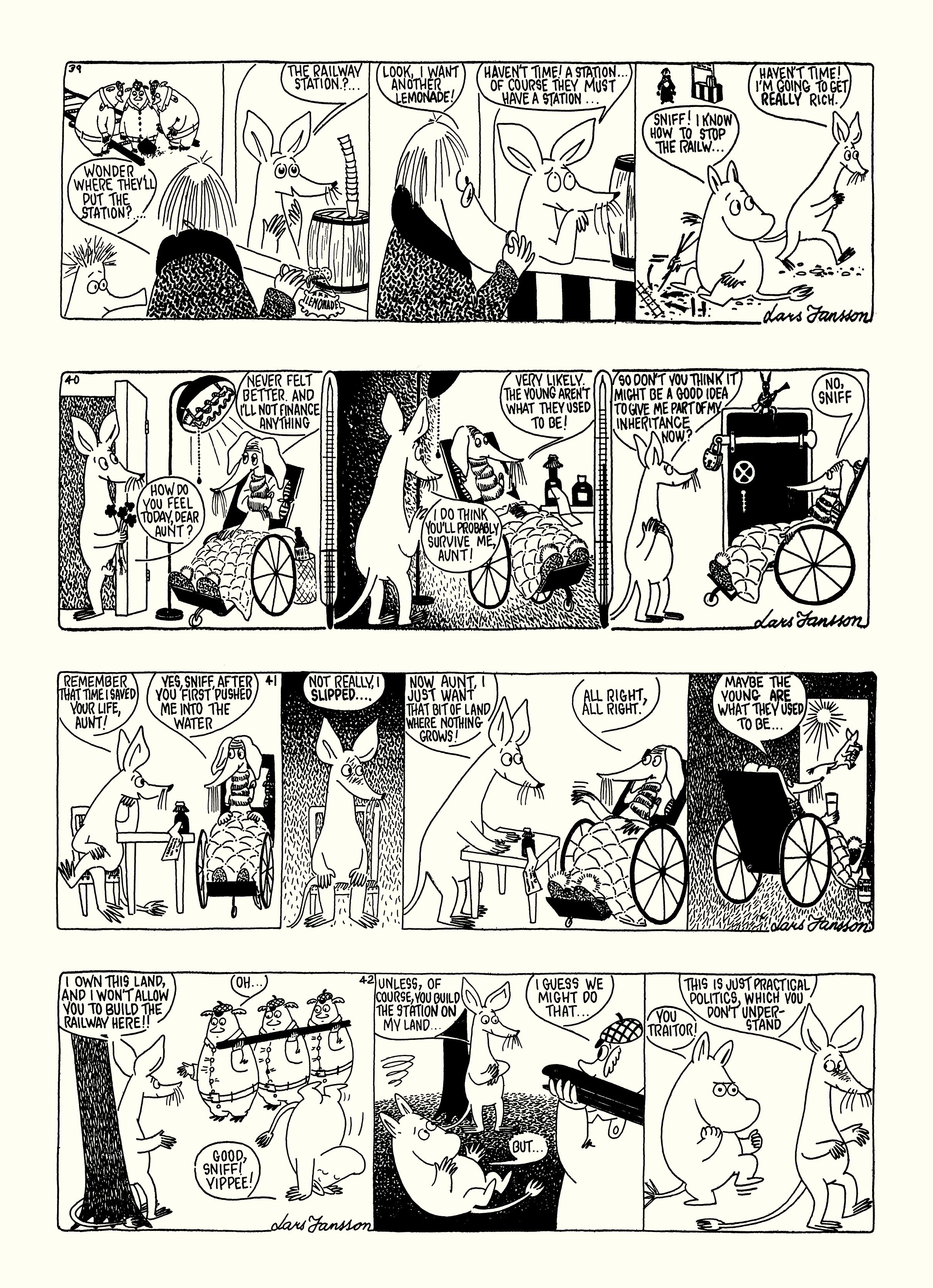 Read online Moomin: The Complete Lars Jansson Comic Strip comic -  Issue # TPB 6 - 36