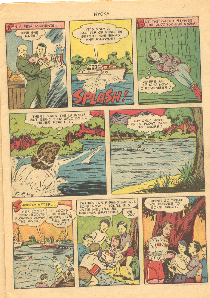 Read online Nyoka the Jungle Girl (1945) comic -  Issue #52 - 7