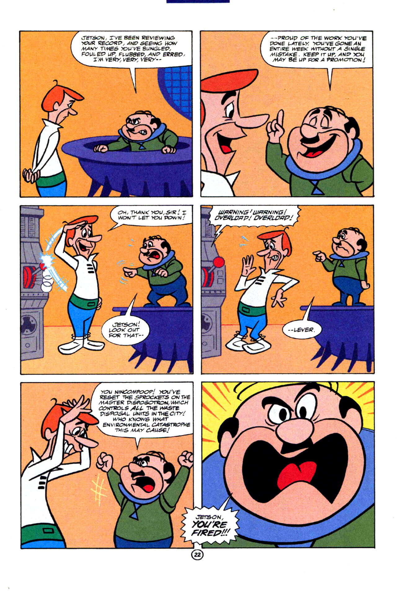 Read online The Flintstones and the Jetsons comic -  Issue #2 - 22