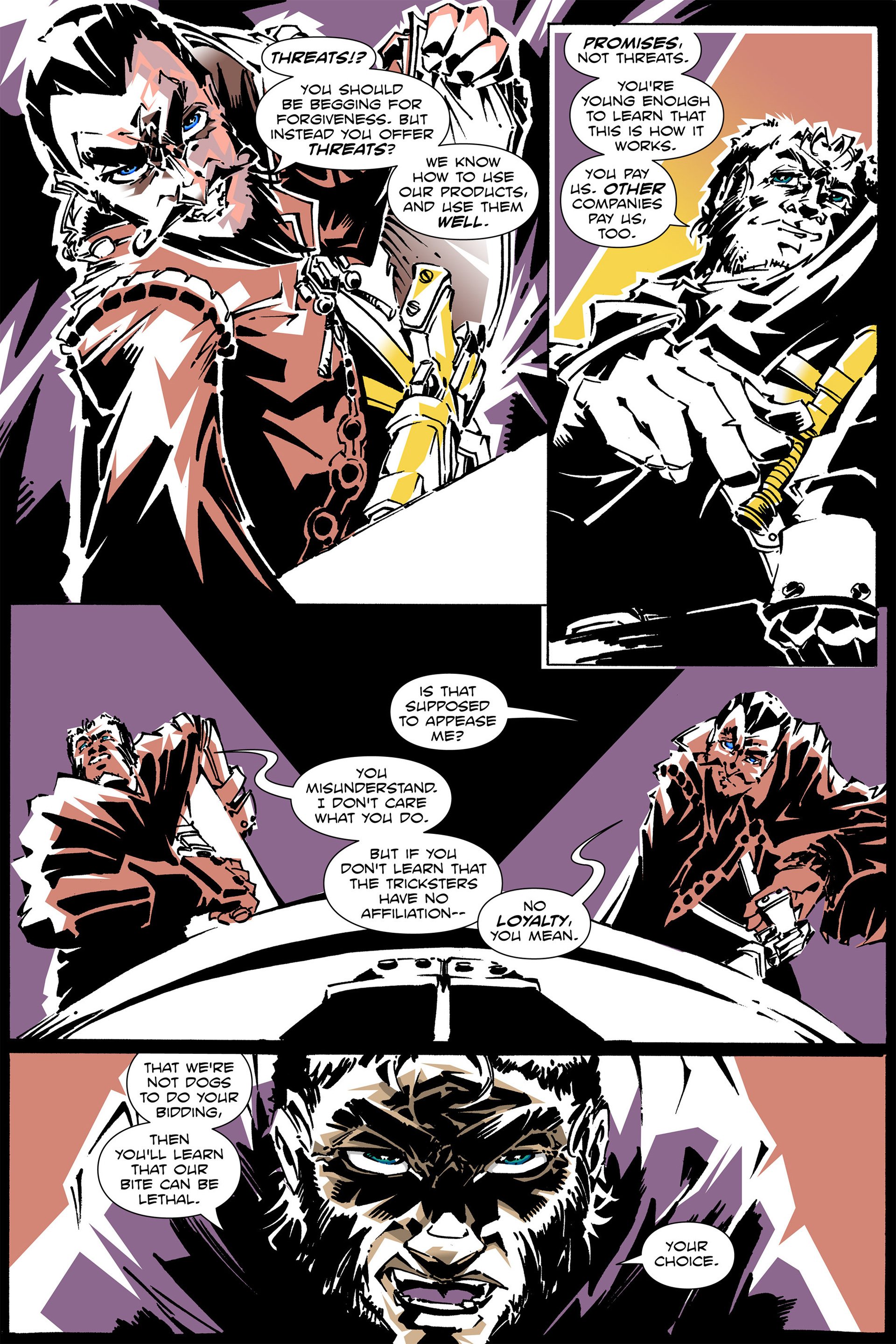Read online Artful Daggers comic -  Issue #4 - 5