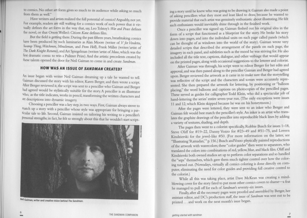 Read online The Sandman Companion comic -  Issue # TPB - 11