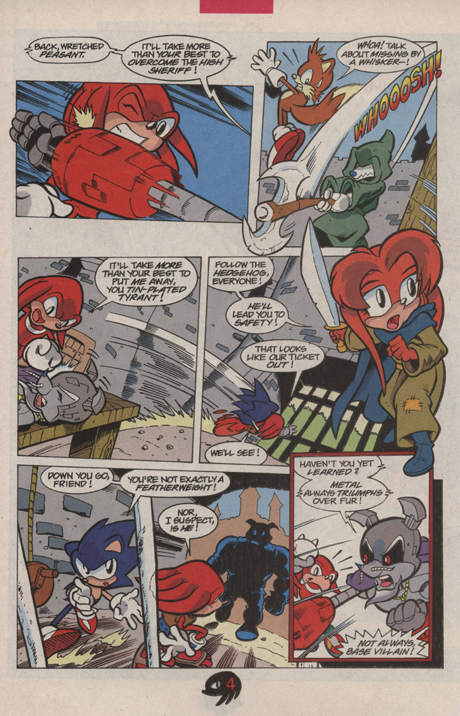 Read online Knuckles the Echidna comic -  Issue #12 - 8