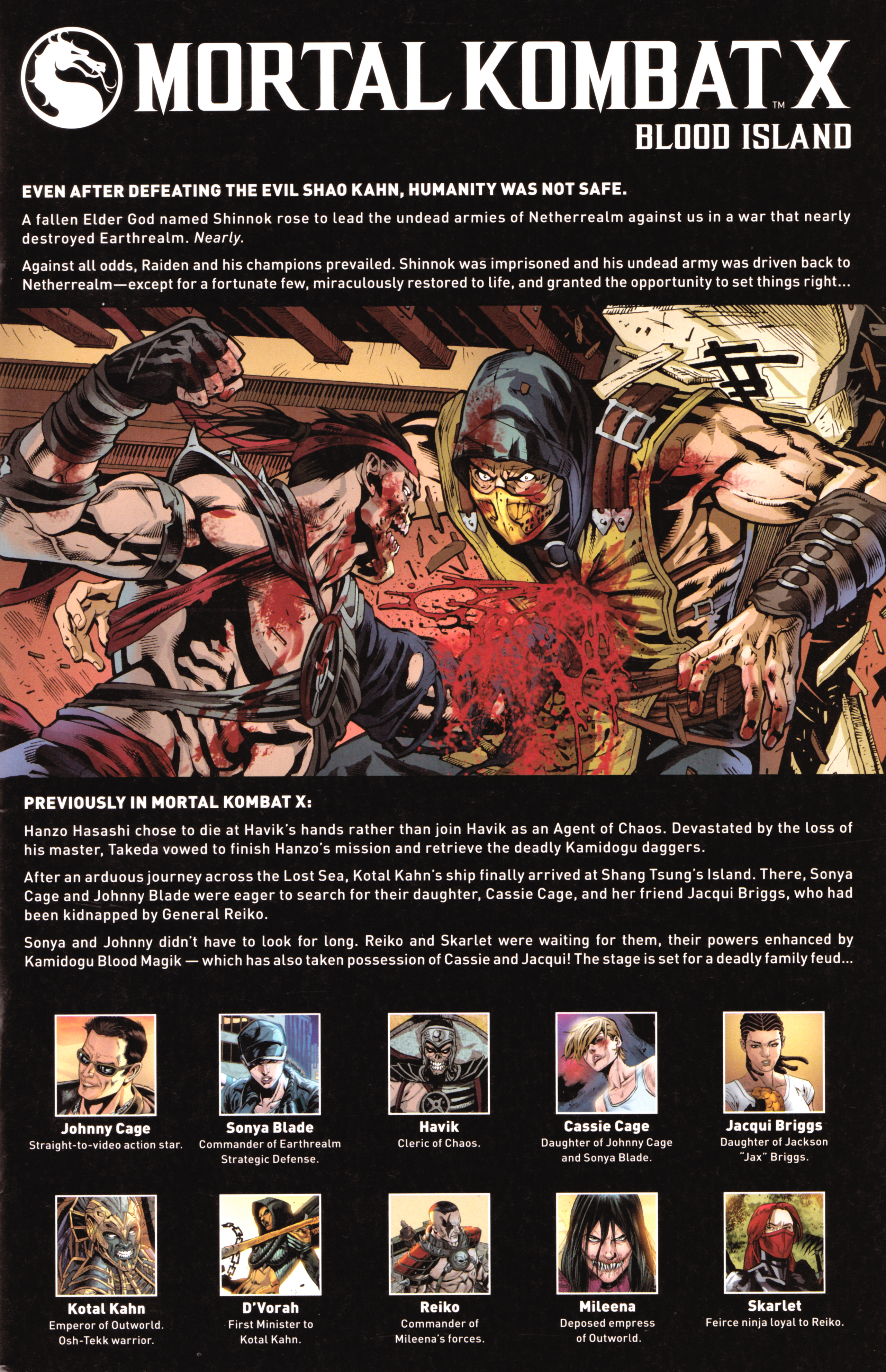Read online Mortal Kombat X [II] comic -  Issue #9 - 3