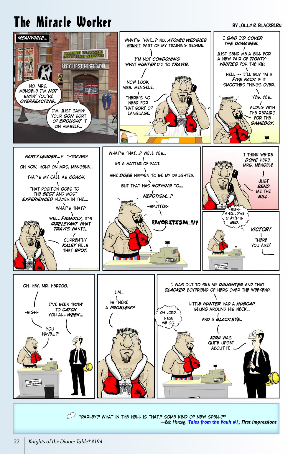 Read online Knights of the Dinner Table comic -  Issue #194 - 24