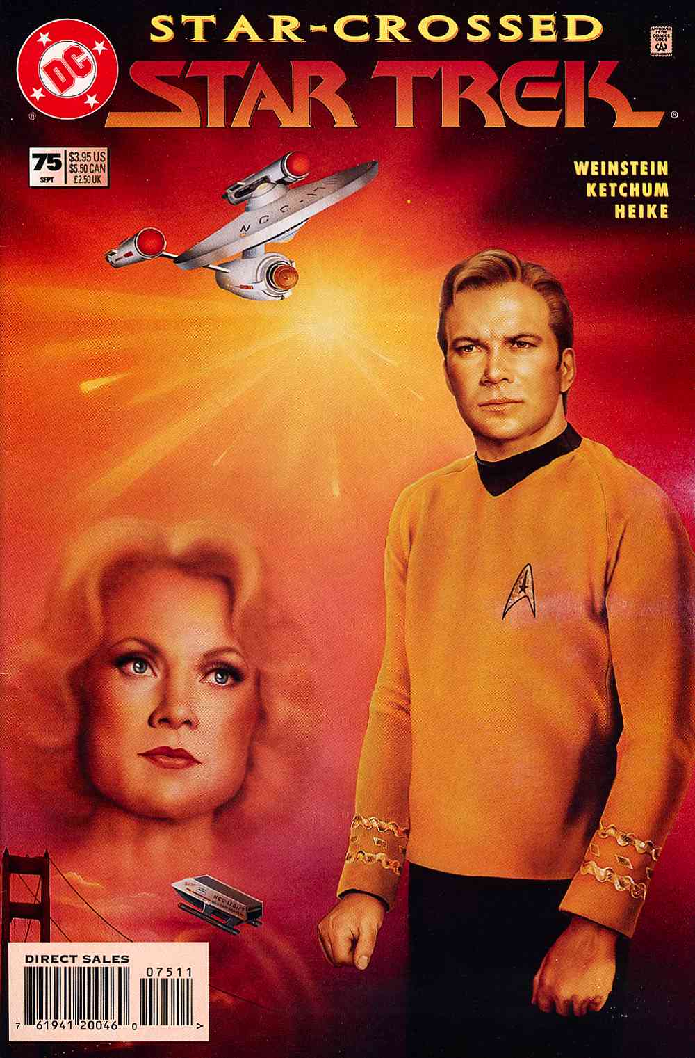 Read online Star Trek (1989) comic -  Issue #75 - 1