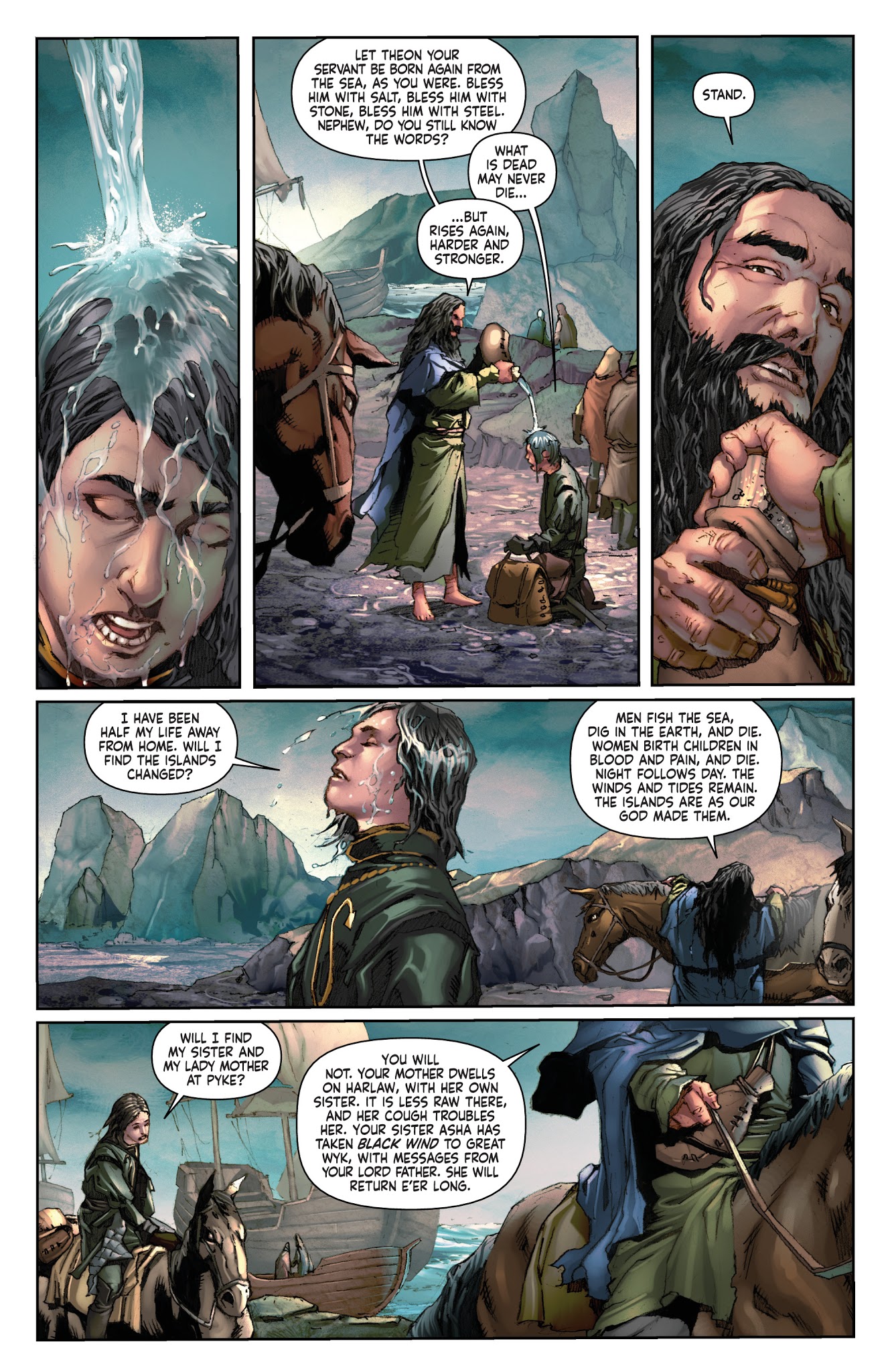 Read online A Clash of Kings comic -  Issue #6 - 17