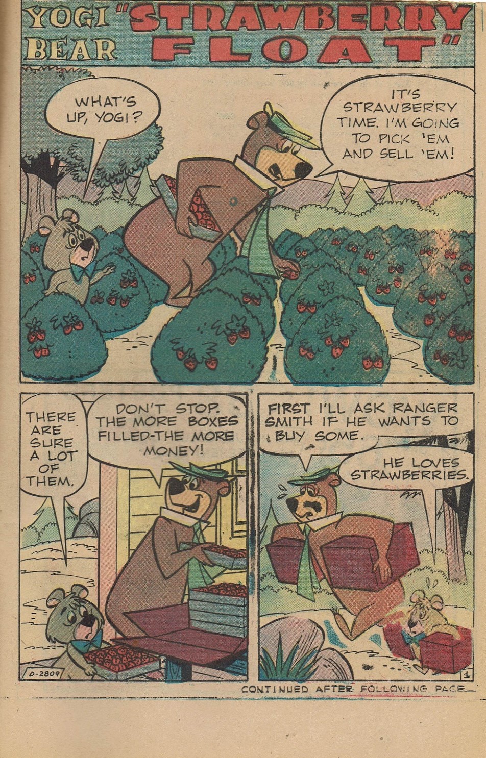 Read online Yogi Bear (1970) comic -  Issue #14 - 29