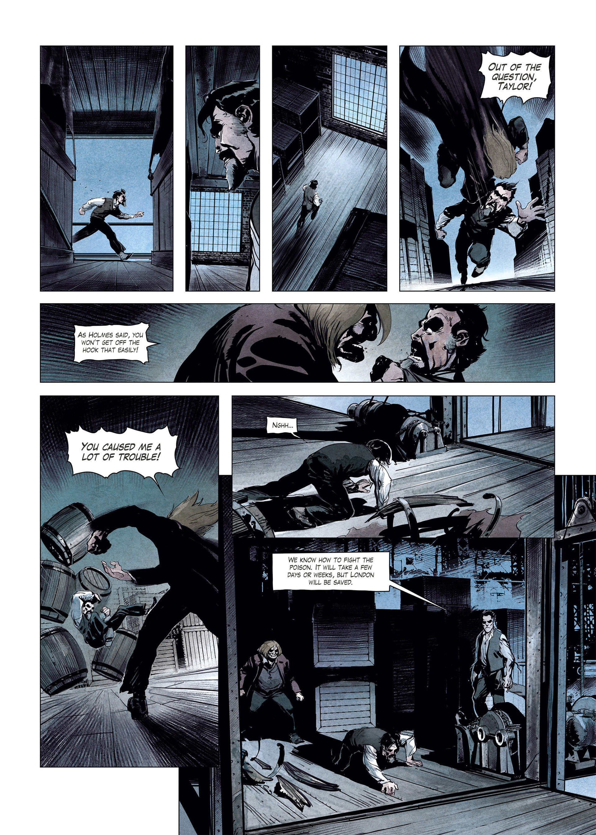 Read online Sherlock Holmes Society Tome 4 : Contamination comic -  Issue # Full - 44