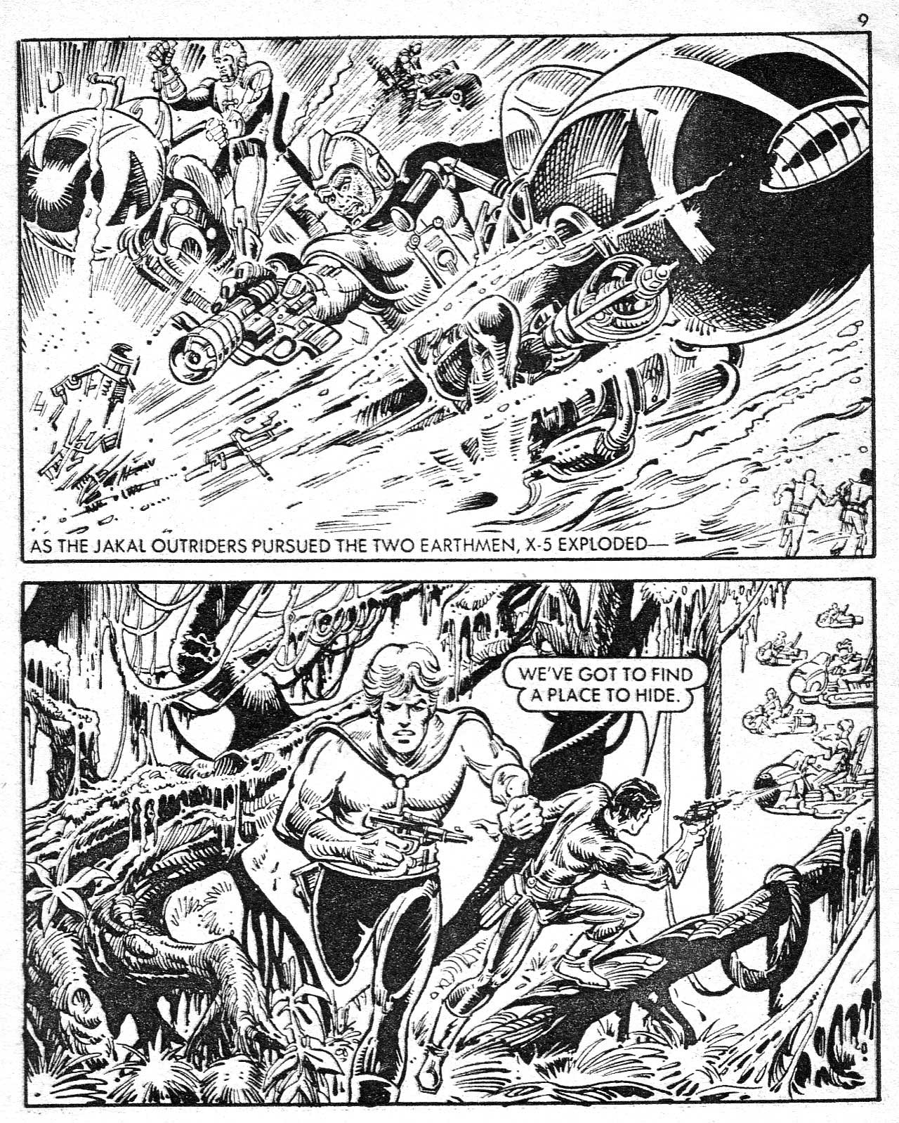 Read online Starblazer comic -  Issue #106 - 9