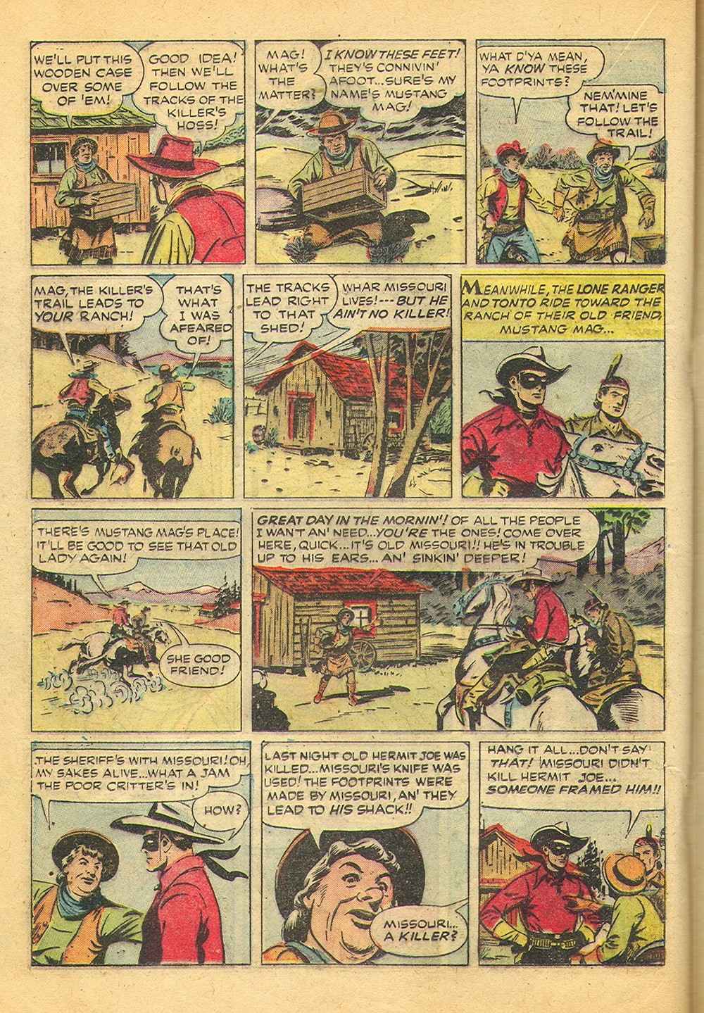 Read online The Lone Ranger (1948) comic -  Issue #13 - 28