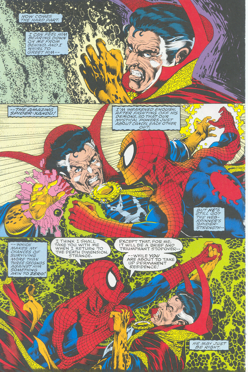 Read online Spider-Man/Dr. Strange: "The Way to Dusty Death" comic -  Issue # Full - 40