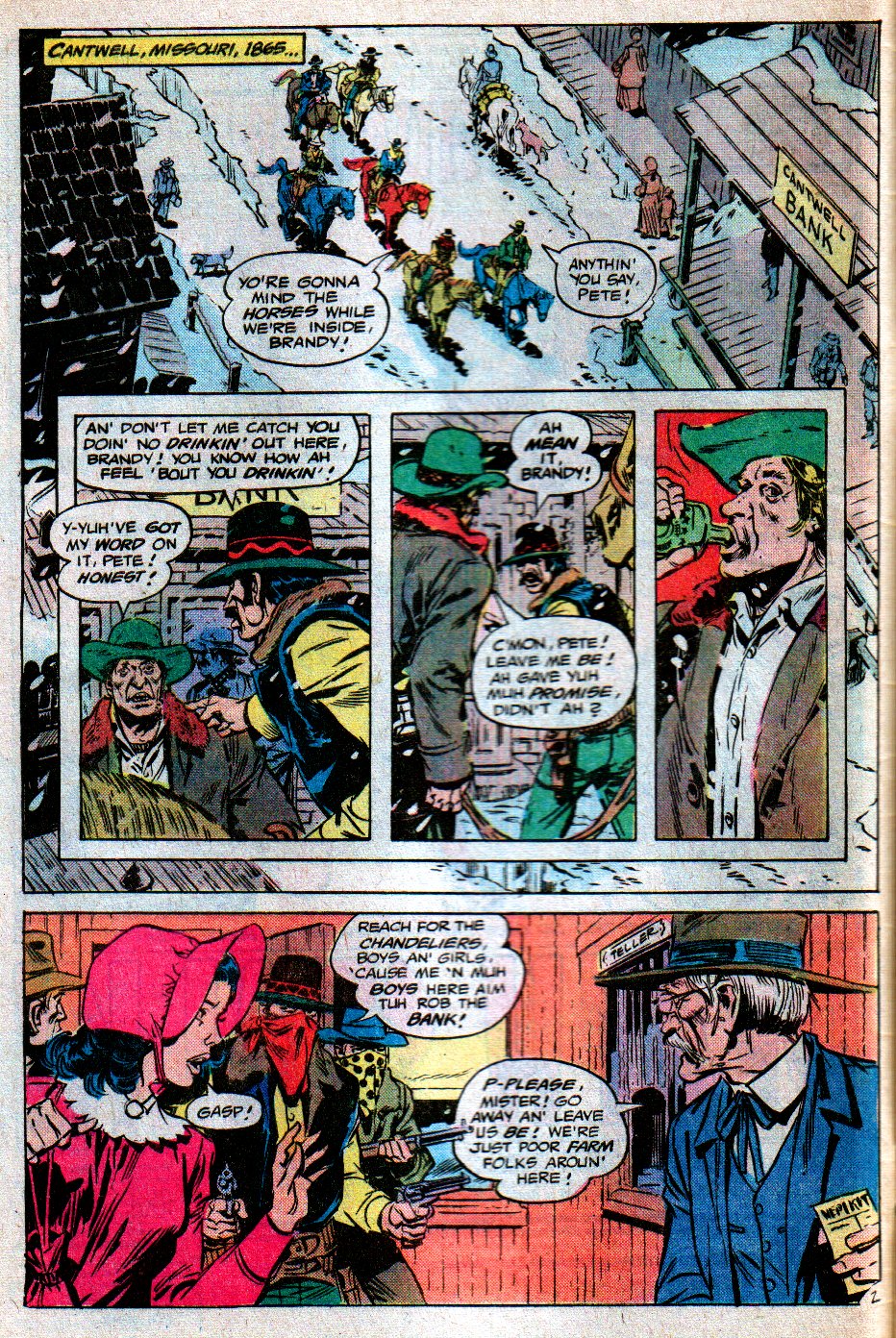Read online Weird Western Tales (1972) comic -  Issue #42 - 3