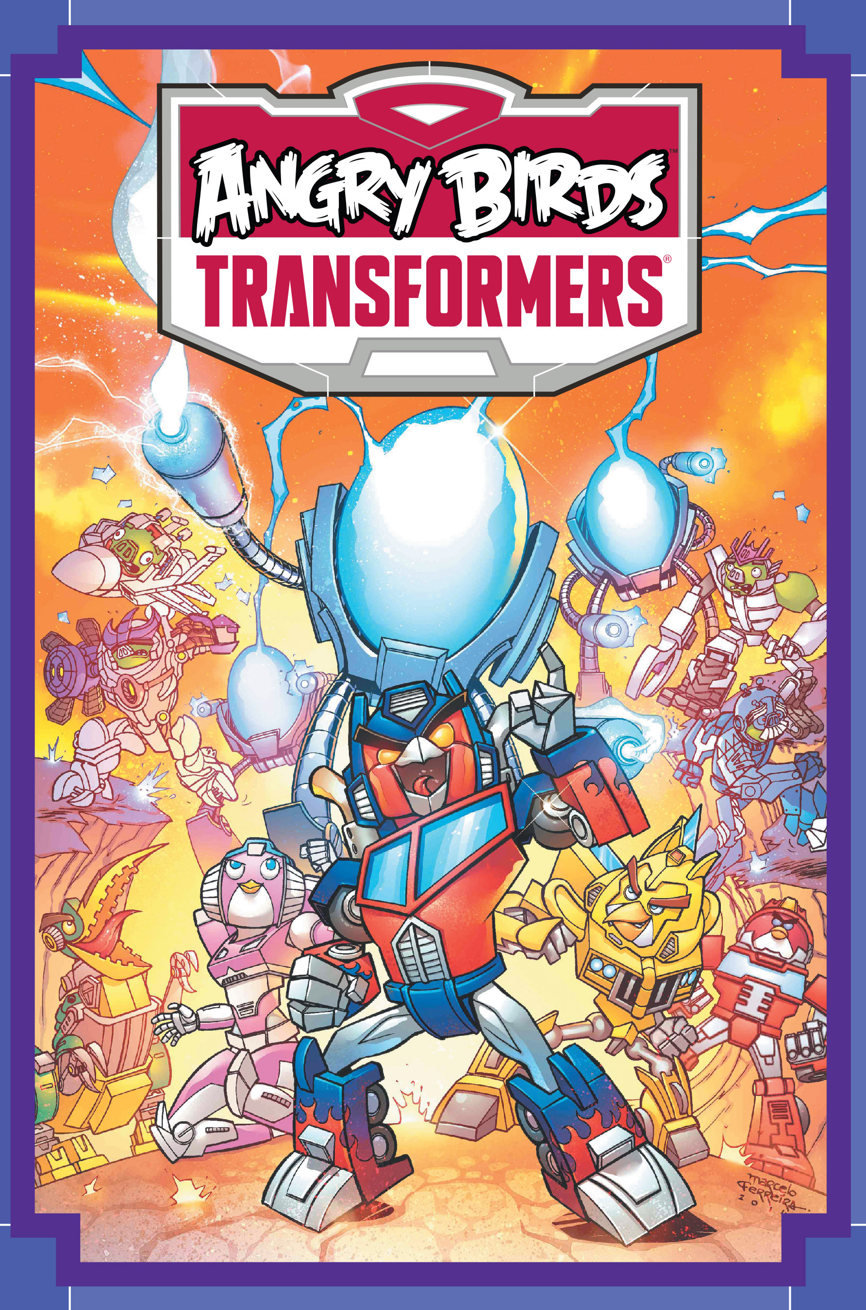 Read online Angry Birds Transformers: Age of Eggstinction comic -  Issue # Full - 1