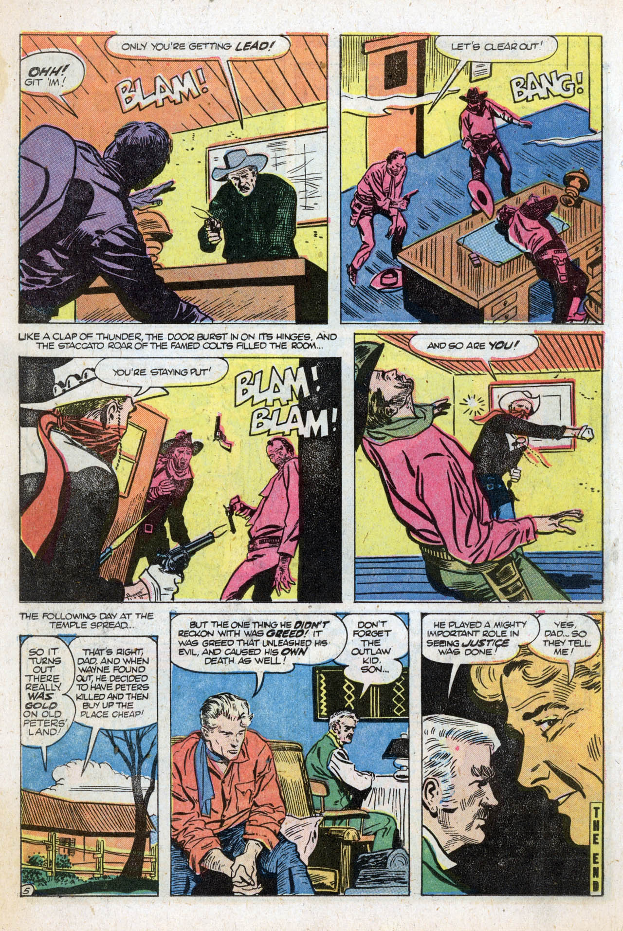 Read online The Outlaw Kid (1954) comic -  Issue #18 - 14