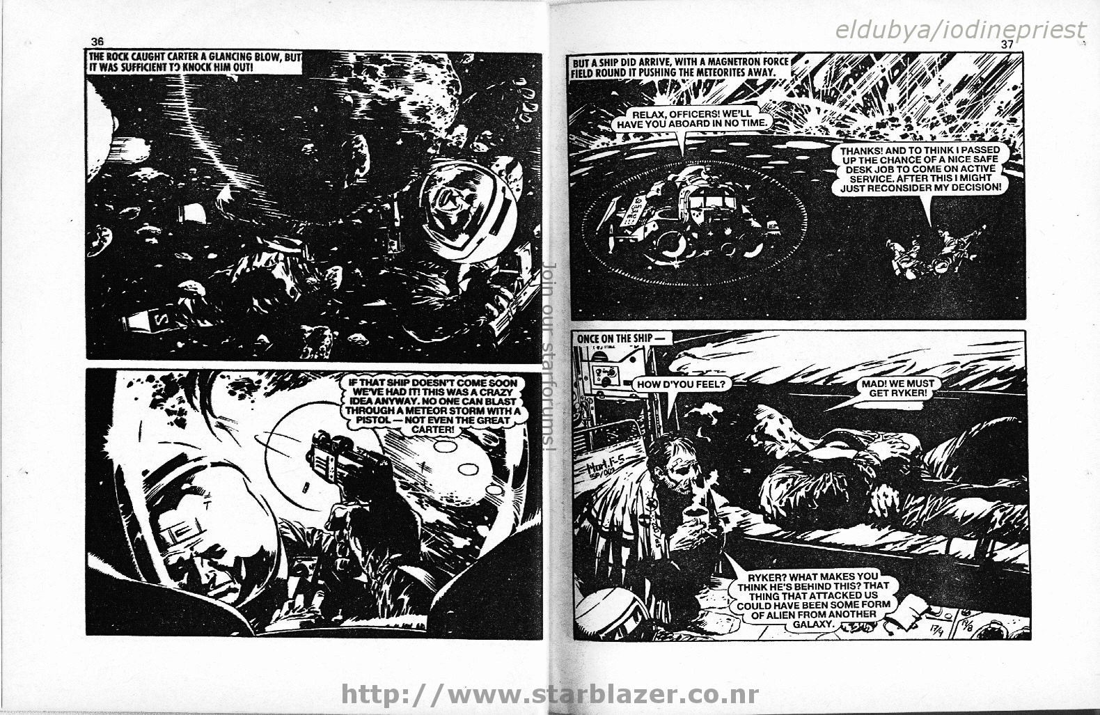 Read online Starblazer comic -  Issue #191 - 20
