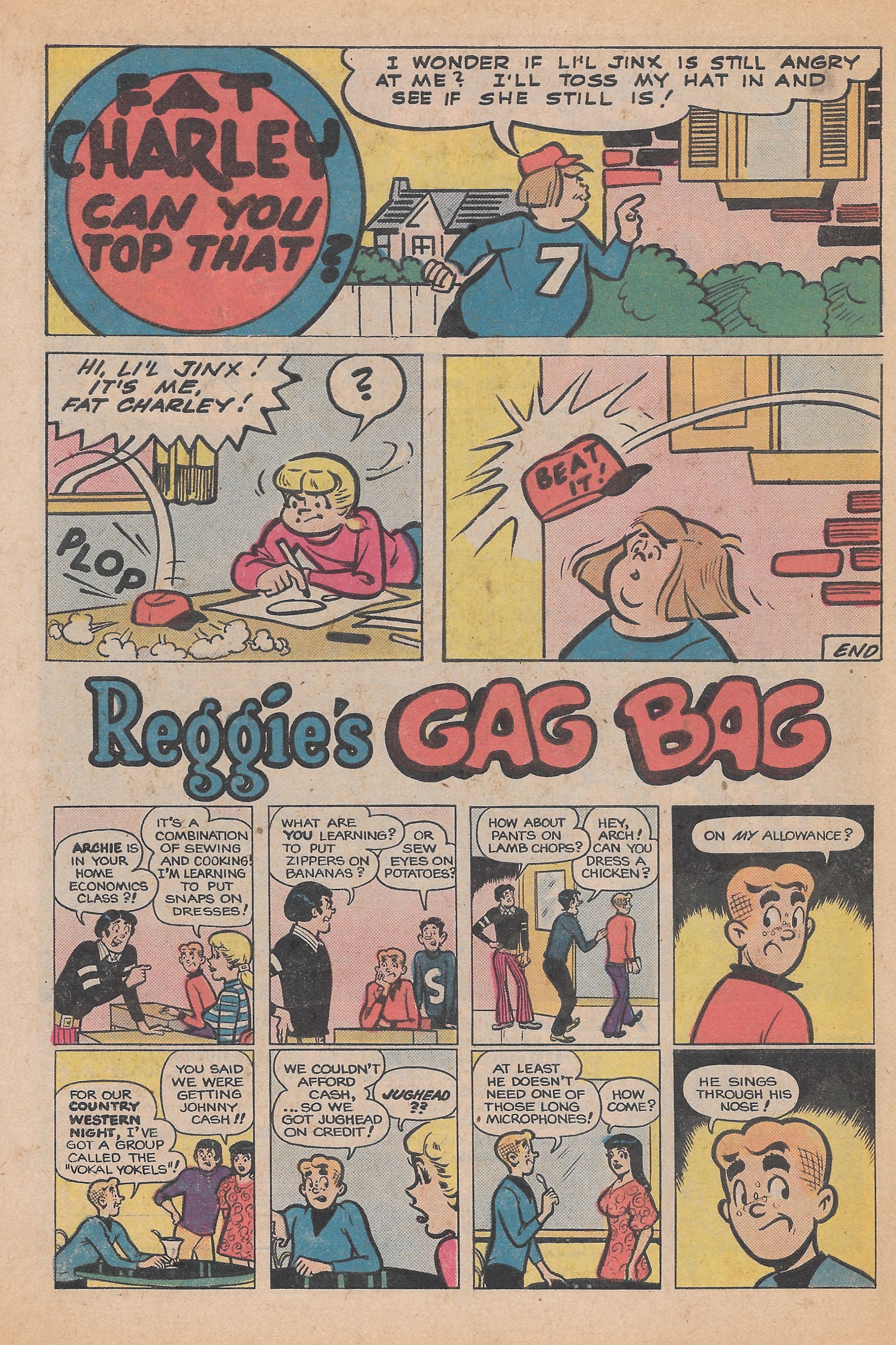Read online Reggie and Me (1966) comic -  Issue #102 - 10