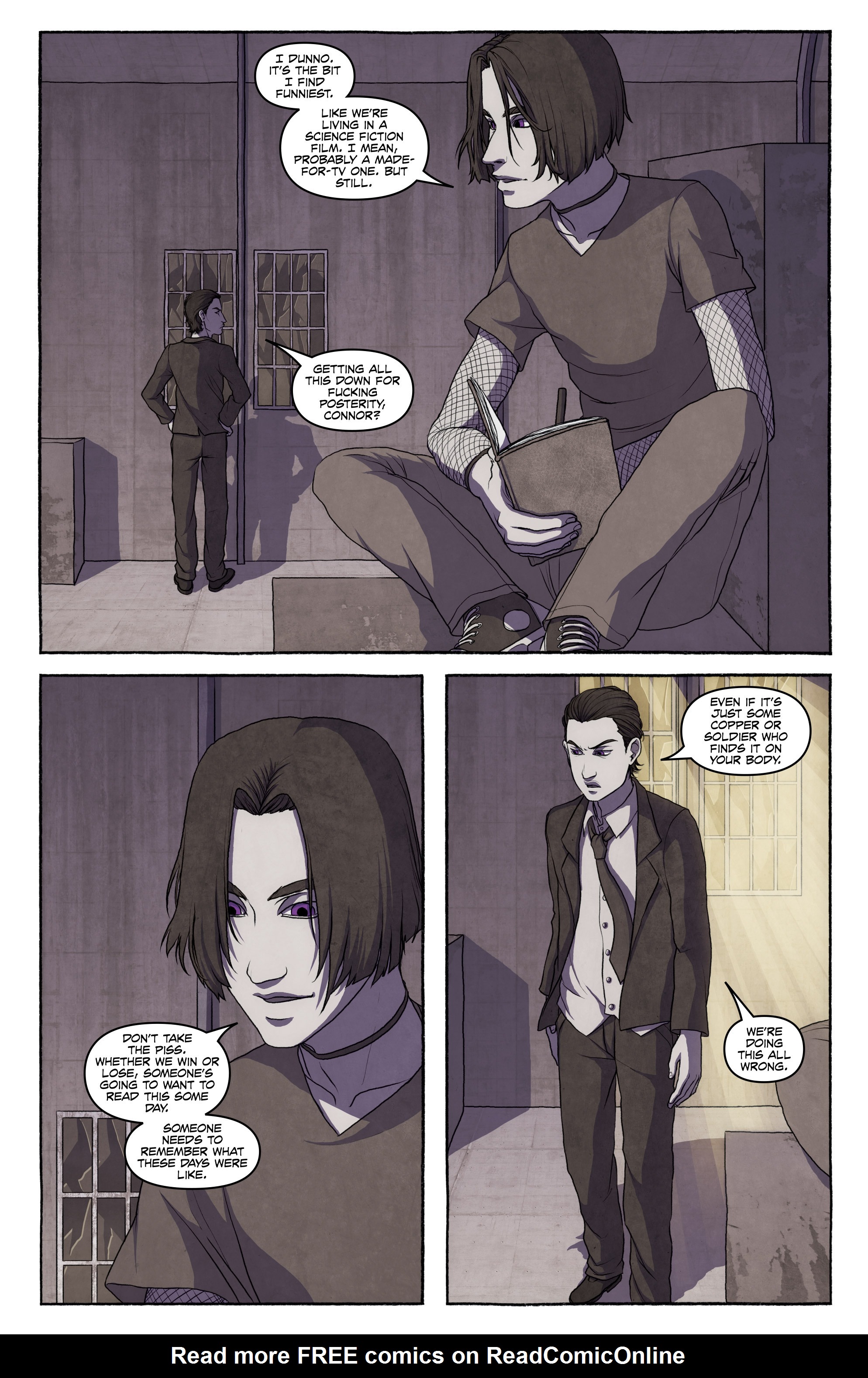 Read online FreakAngels comic -  Issue #4 - 4