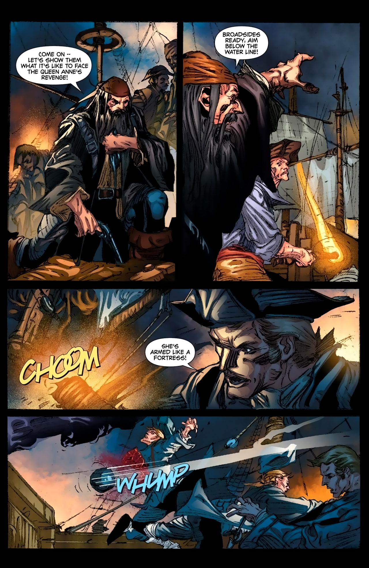 Read online Blackbeard: Legend of the Pyrate King comic -  Issue #6 - 18