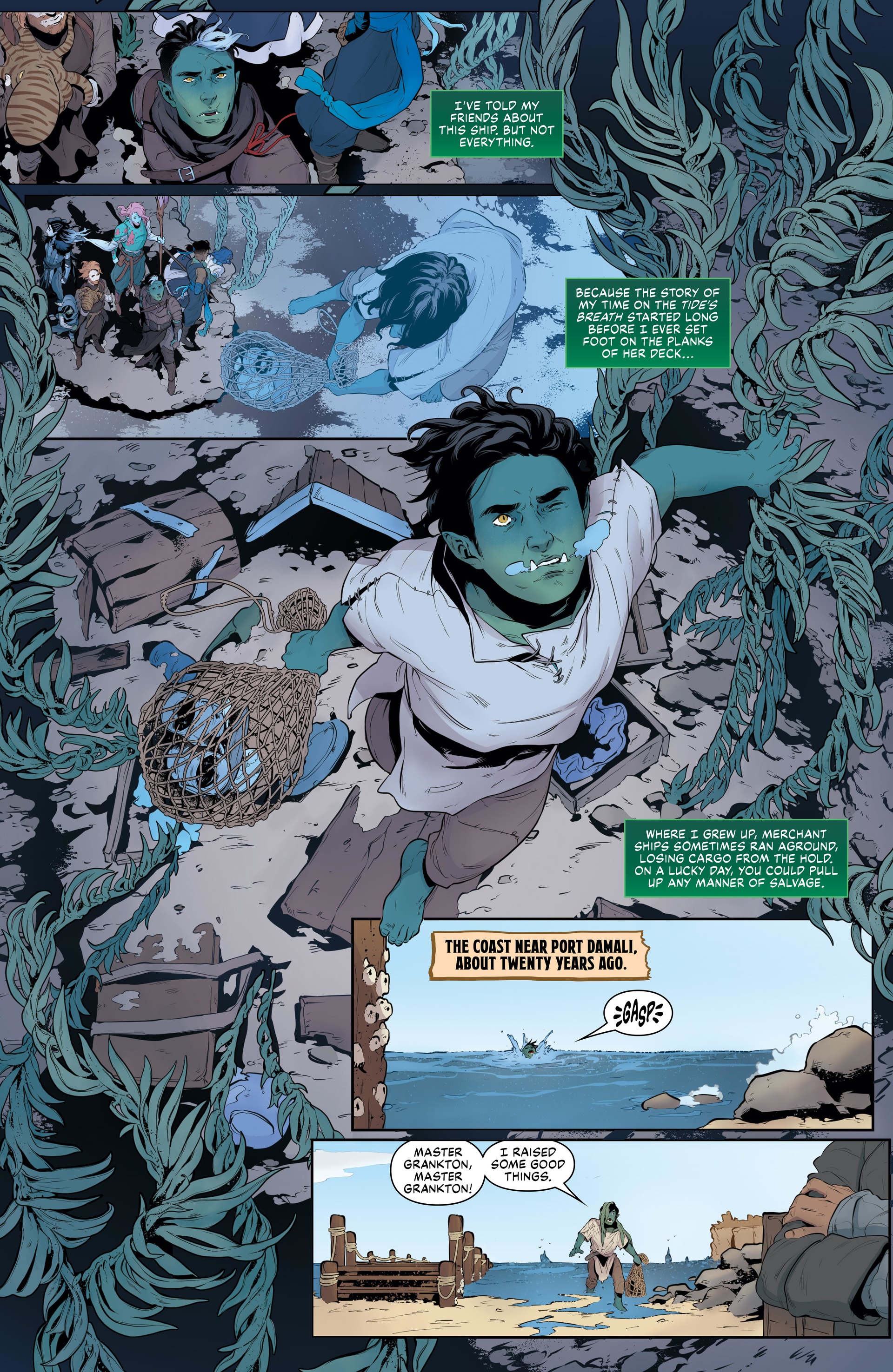 Read online Critical Role: The Mighty Nein Origins – Fjord Stone comic -  Issue # Full - 9
