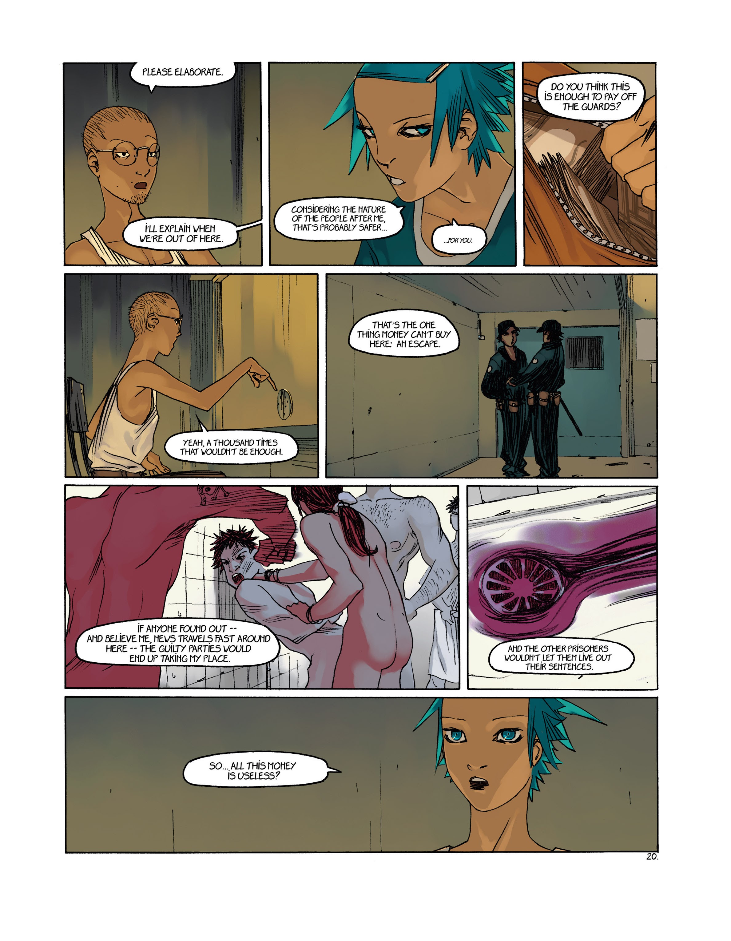 Read online Naja comic -  Issue #3 - 22