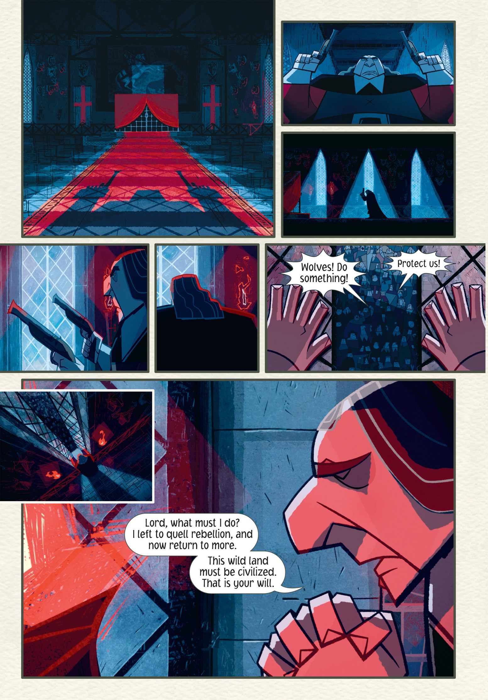 Read online Wolfwalkers: The Graphic Novel comic -  Issue # TPB (Part 2) - 67