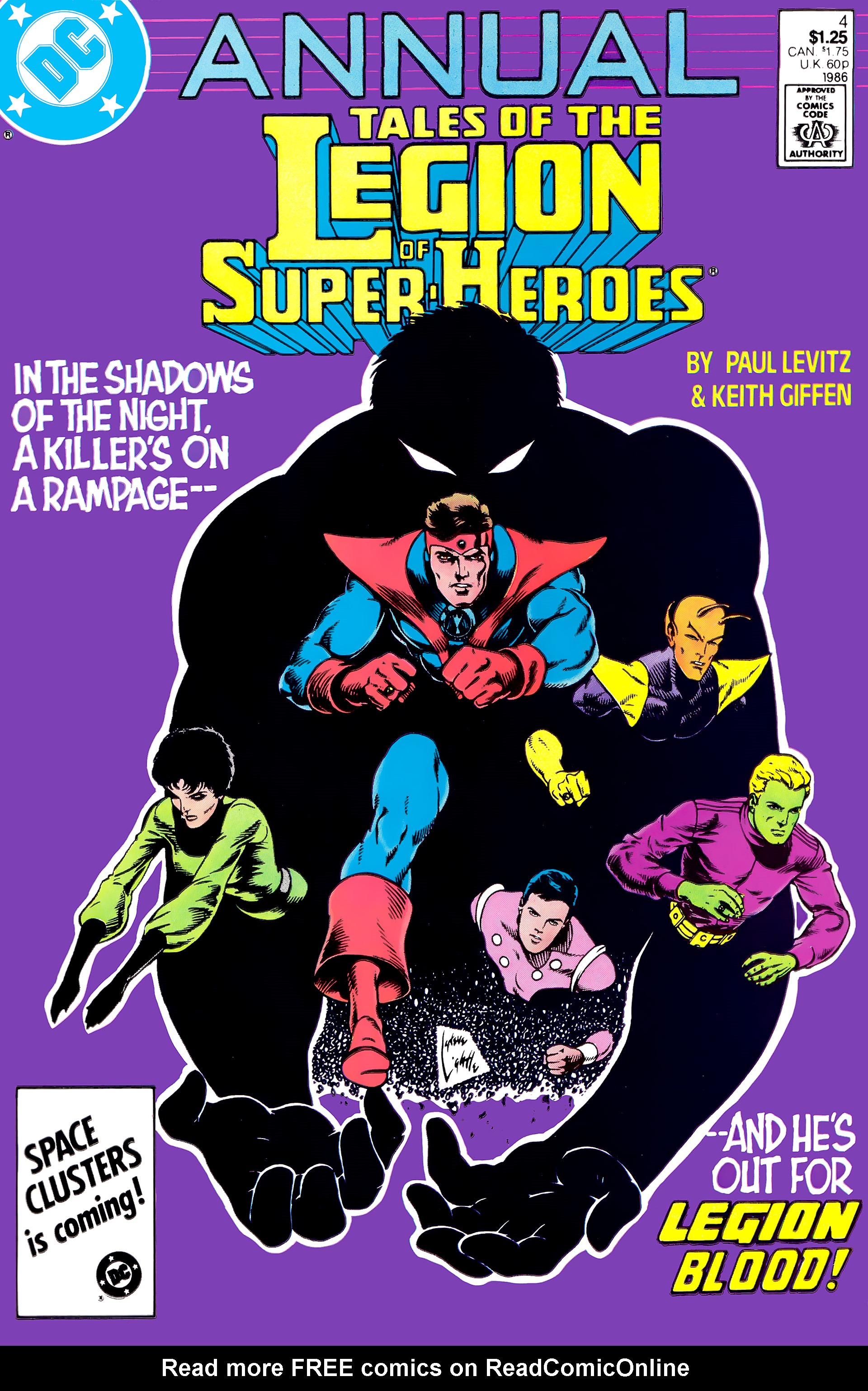 Read online Legion of Super-Heroes (1984) comic -  Issue # _Annual 1 - 2