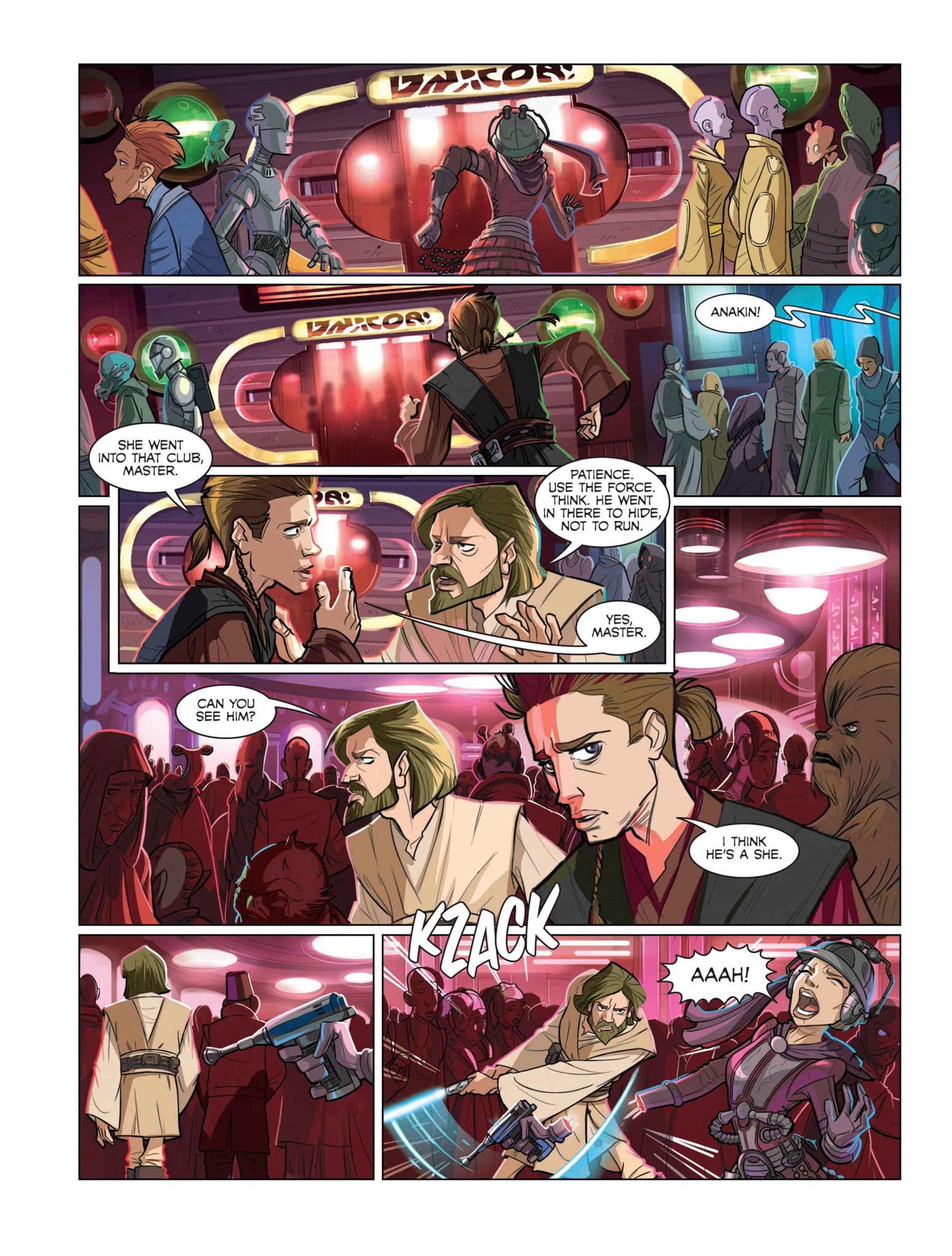 Read online Star Wars: The Prequel Trilogy: A Graphic Novel comic -  Issue # Full - 88