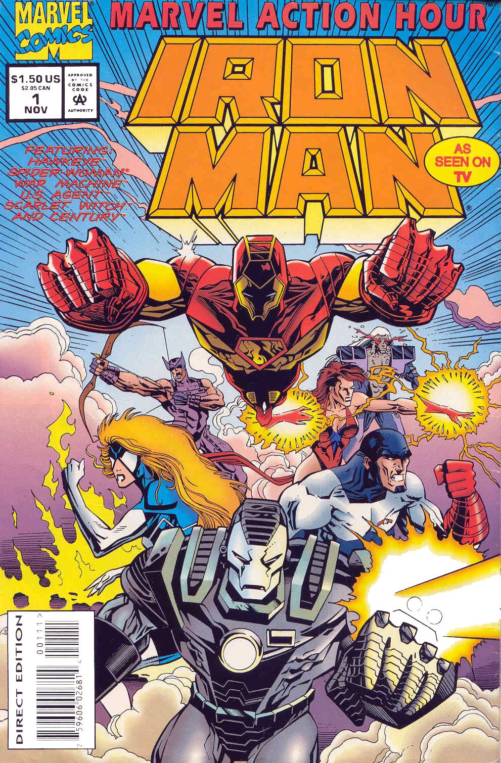 Read online Marvel Action Hour, featuring Iron Man comic -  Issue #1 - 1