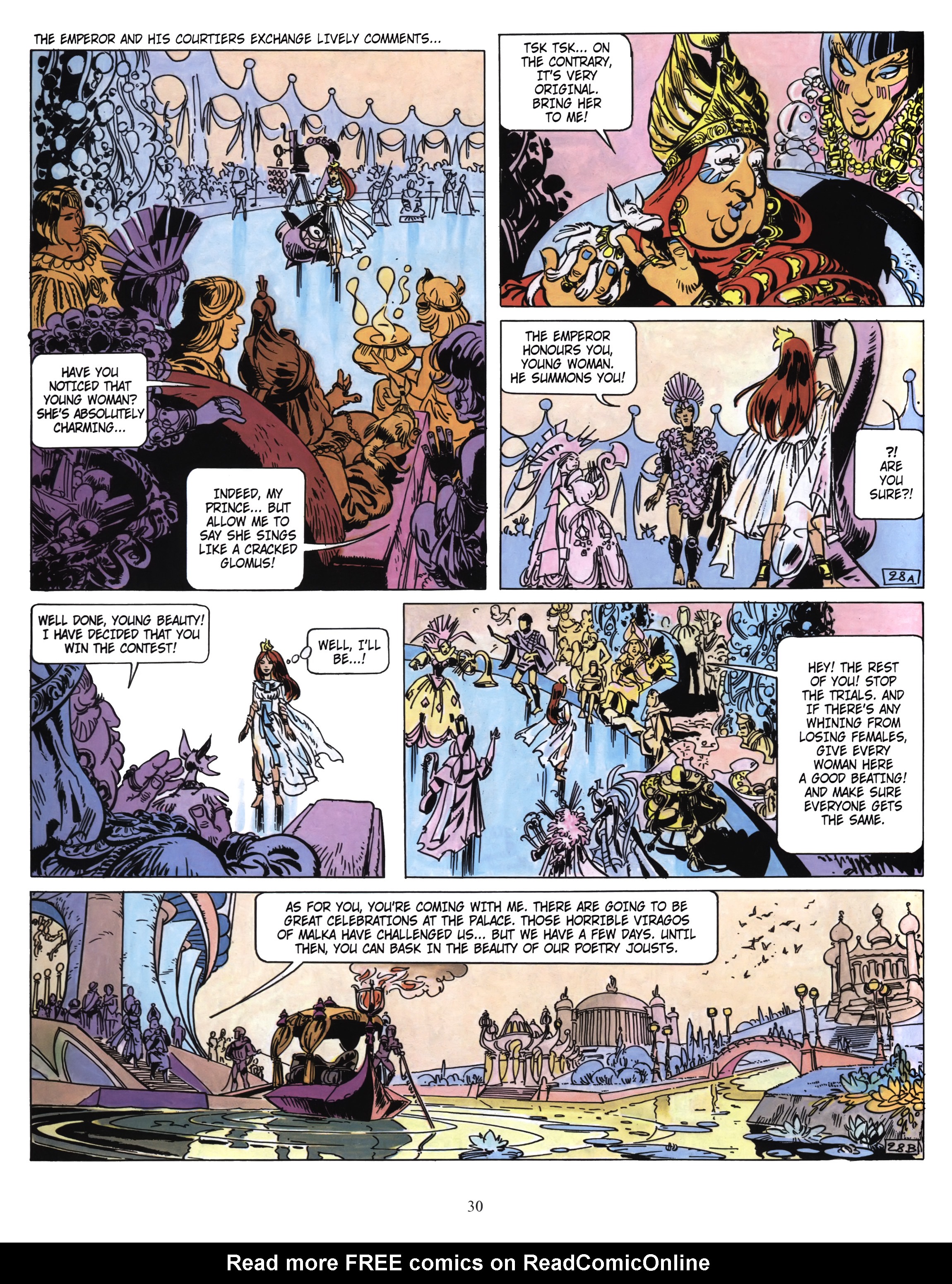 Read online Valerian and Laureline comic -  Issue #3 - 32