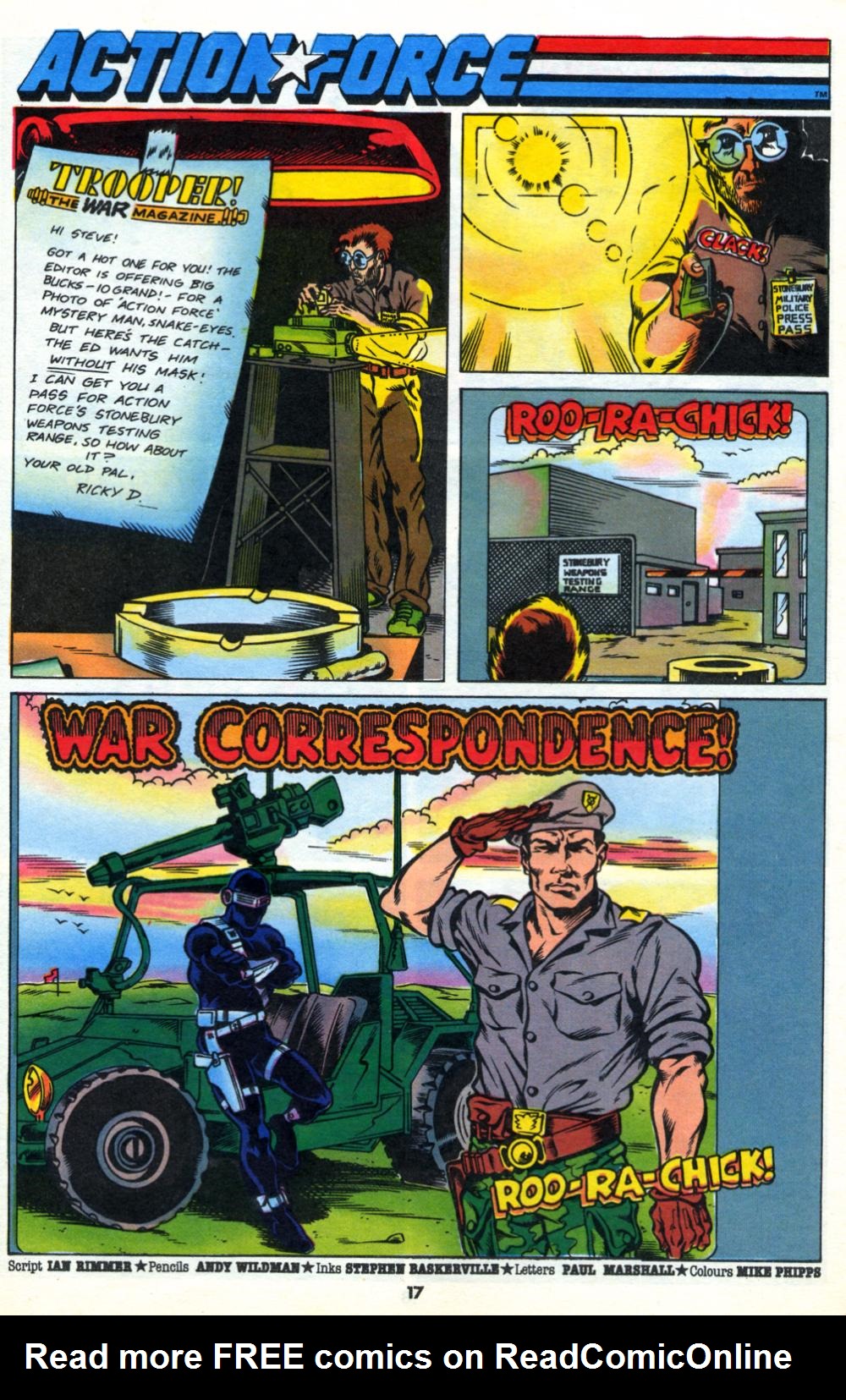 Read online G.I. Joe European Missions comic -  Issue #10 - 17